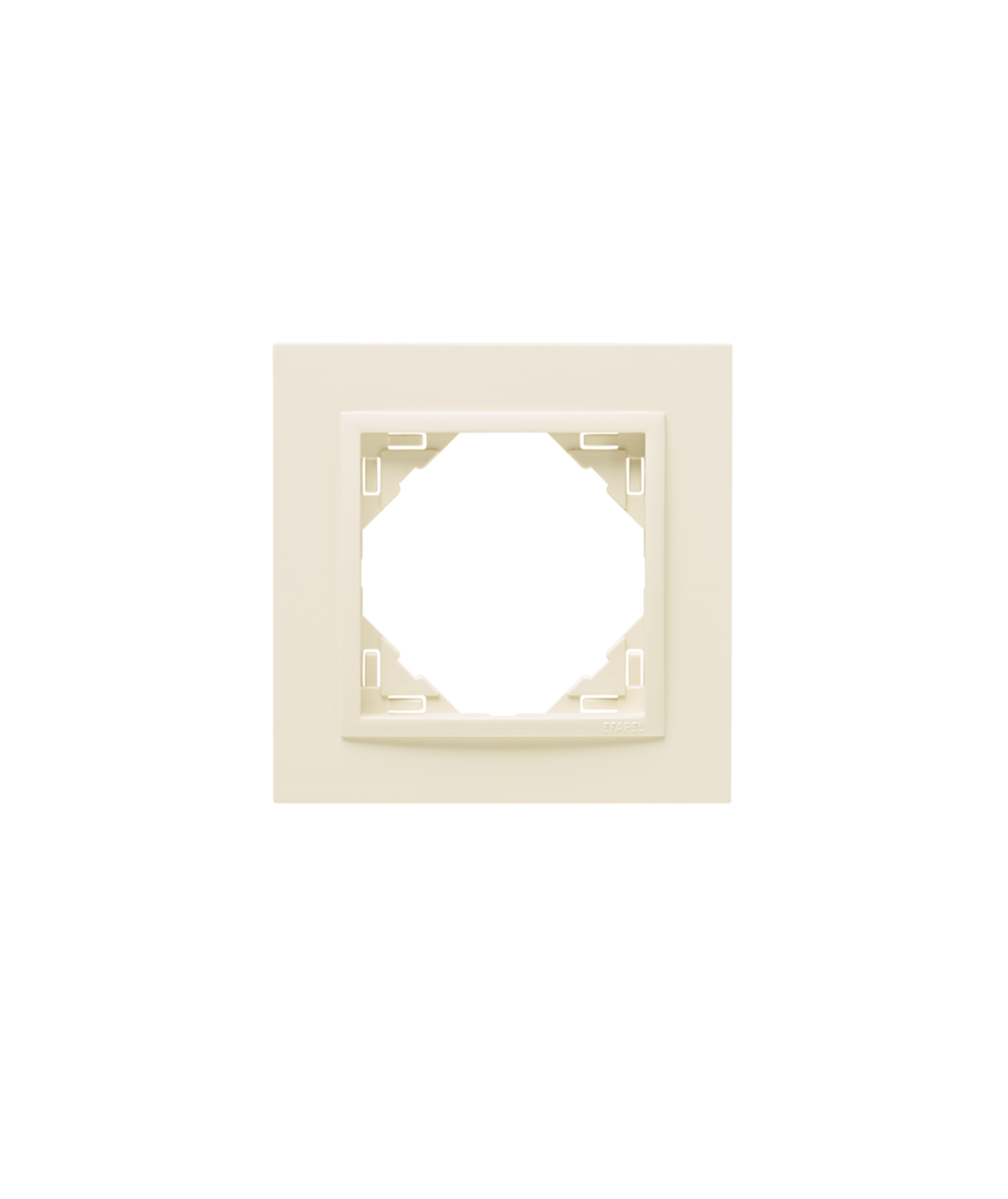 Espelho Simples Marfim/Marfim