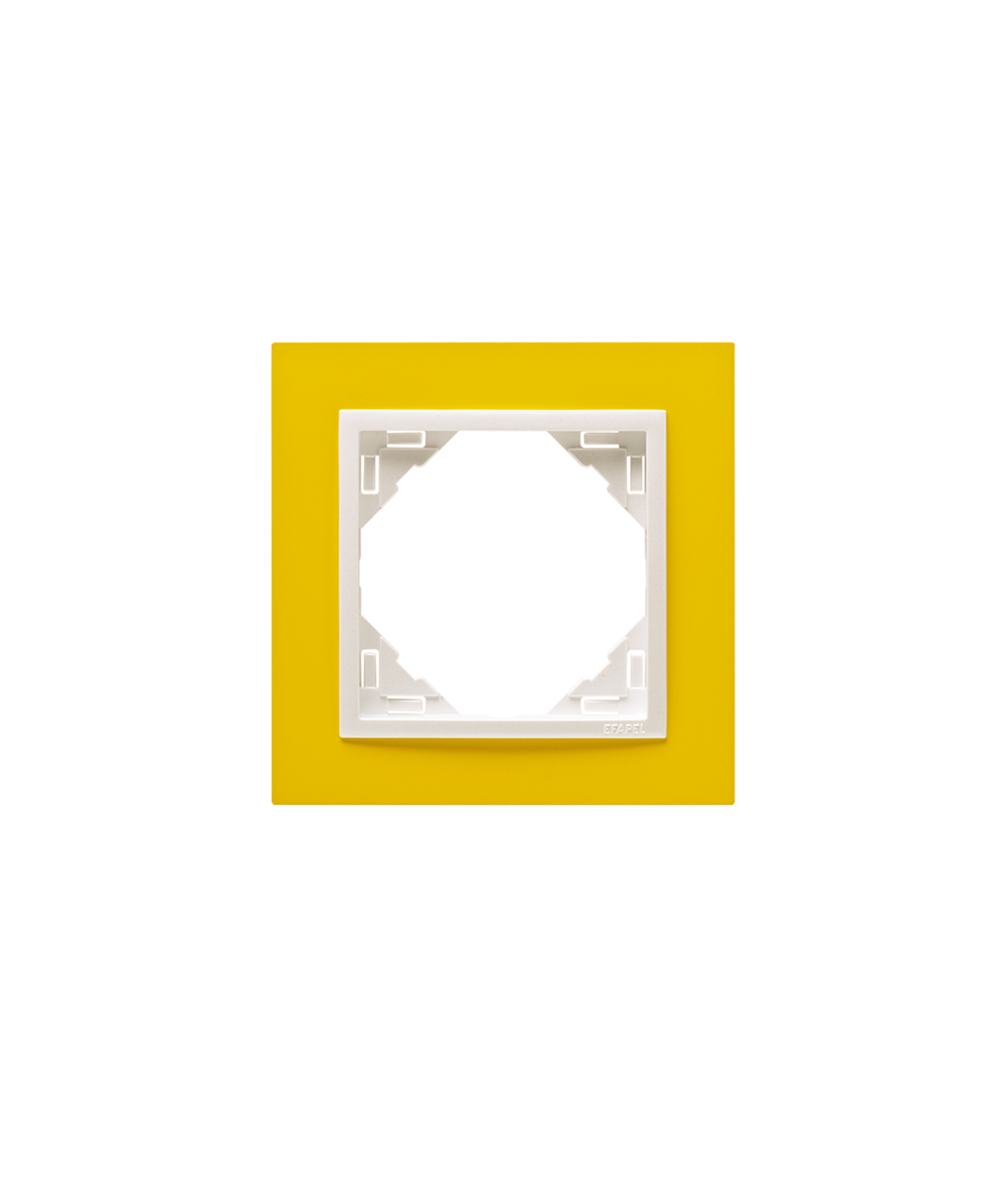 Espelho Simples Amarelo/Gelo