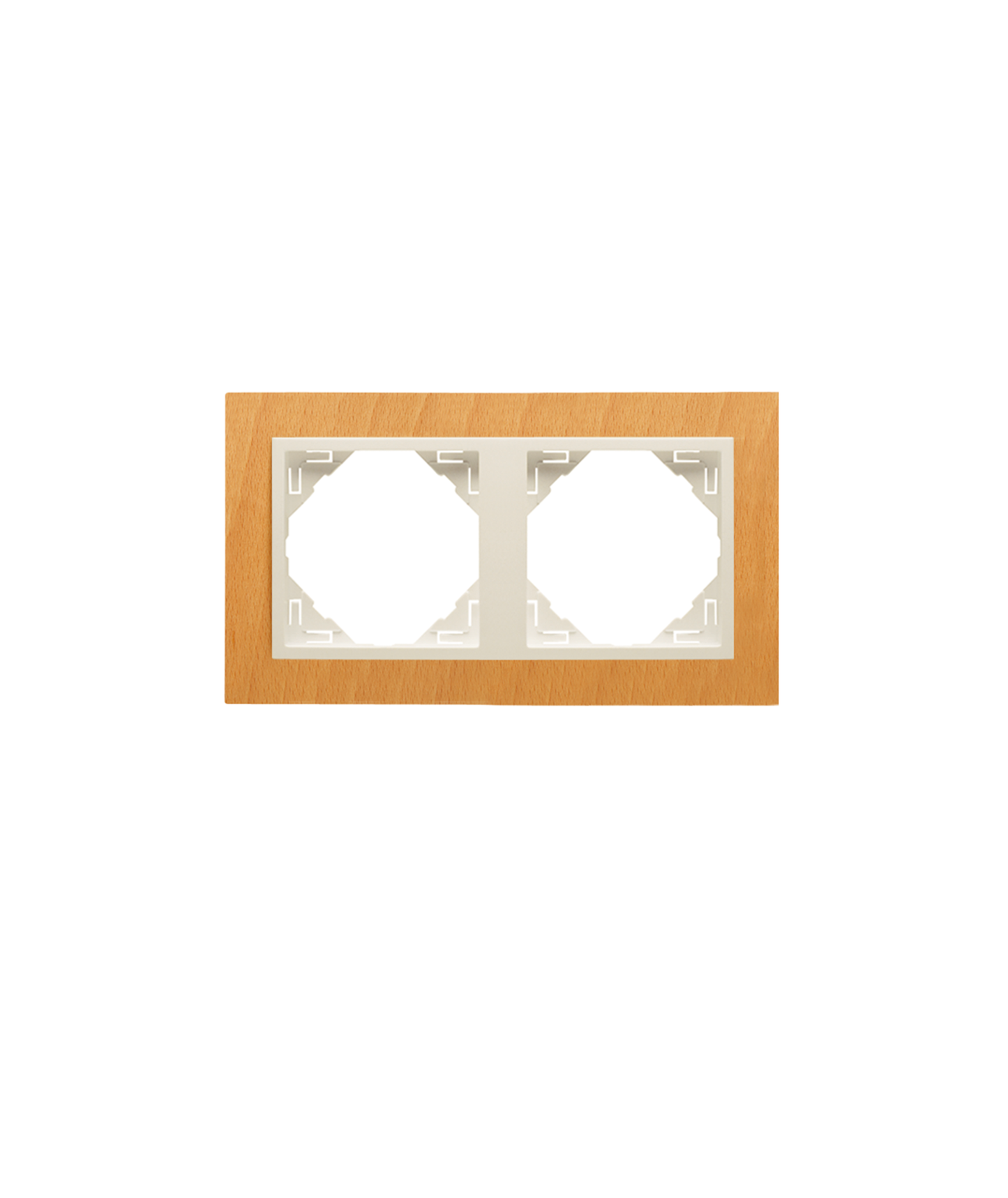 Espelho Duplo Faia/Pérola