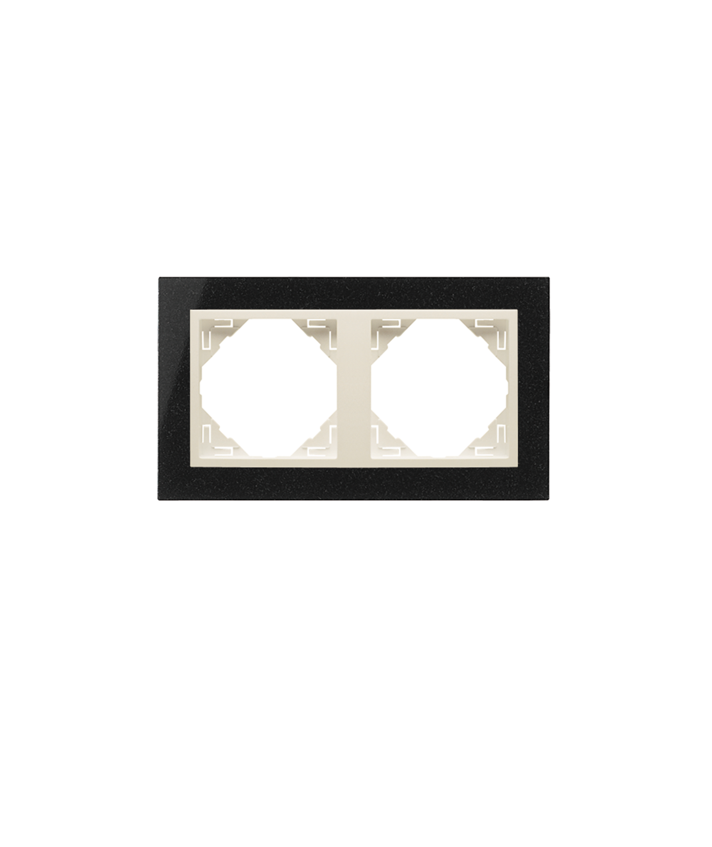 Espelho Duplo Granito/Pérola