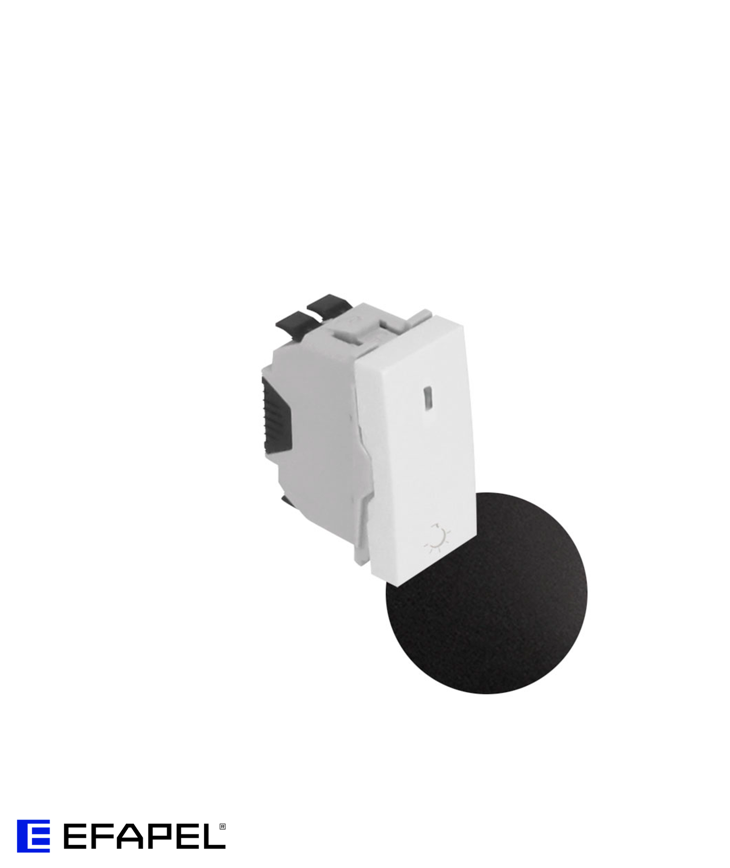 Botão Basculante Luminoso com Símbolo Luz (250V) 1 Módulo