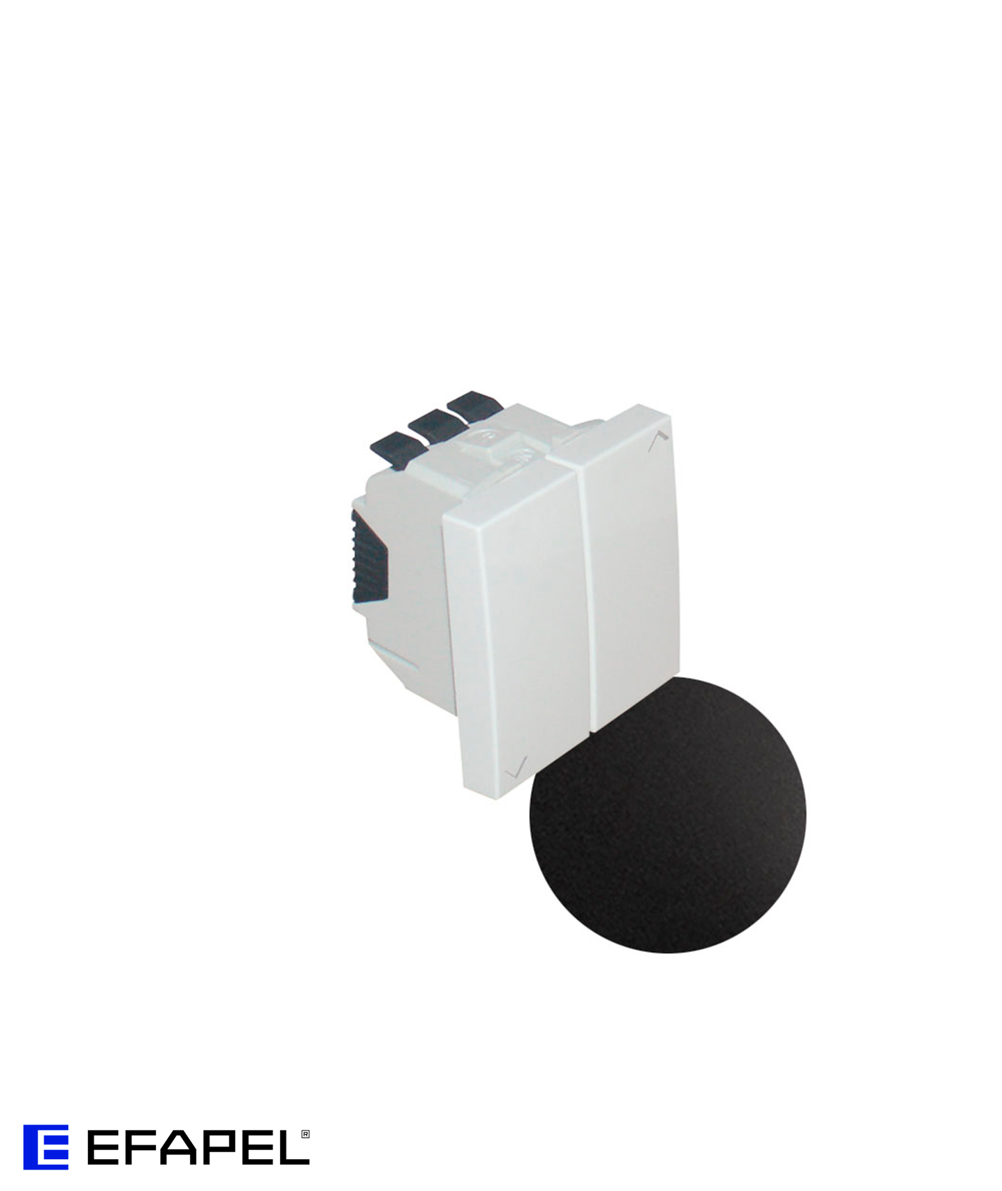 Botão Duplo de Persiana 2 Módulos