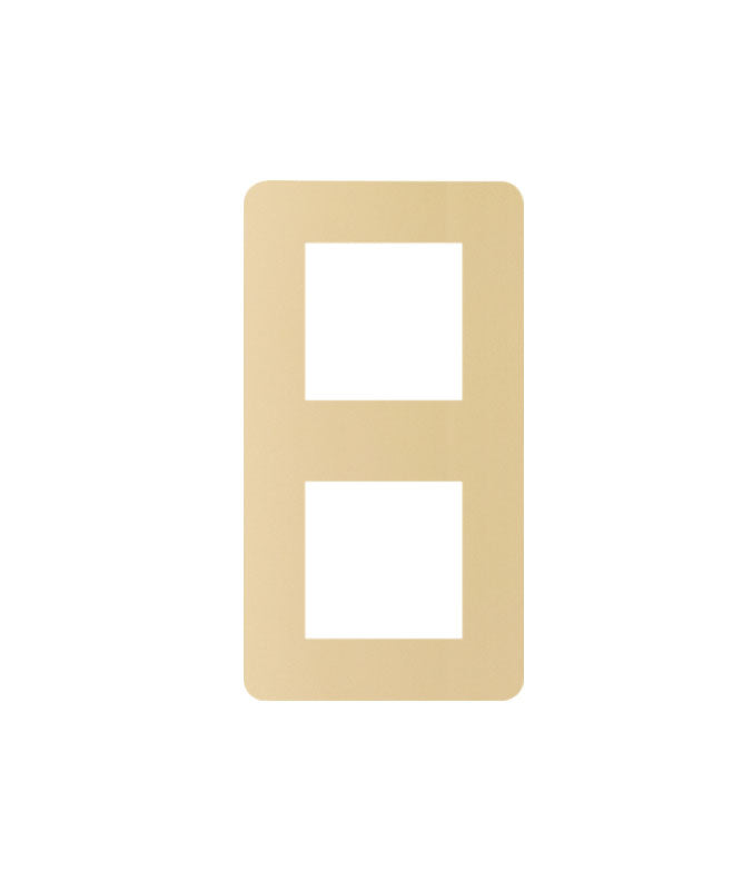 Espelho Duplo Ouro Latina (horizontal/vertical)