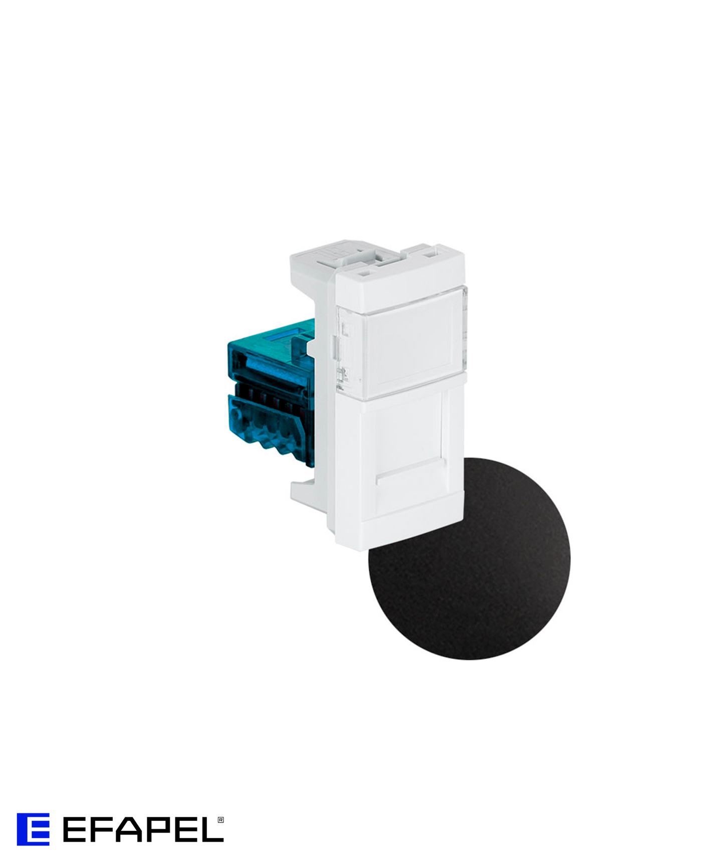 Módulo com Conetor RJ45 Categoria 6A UTP (500MHz) 1 Módulo
