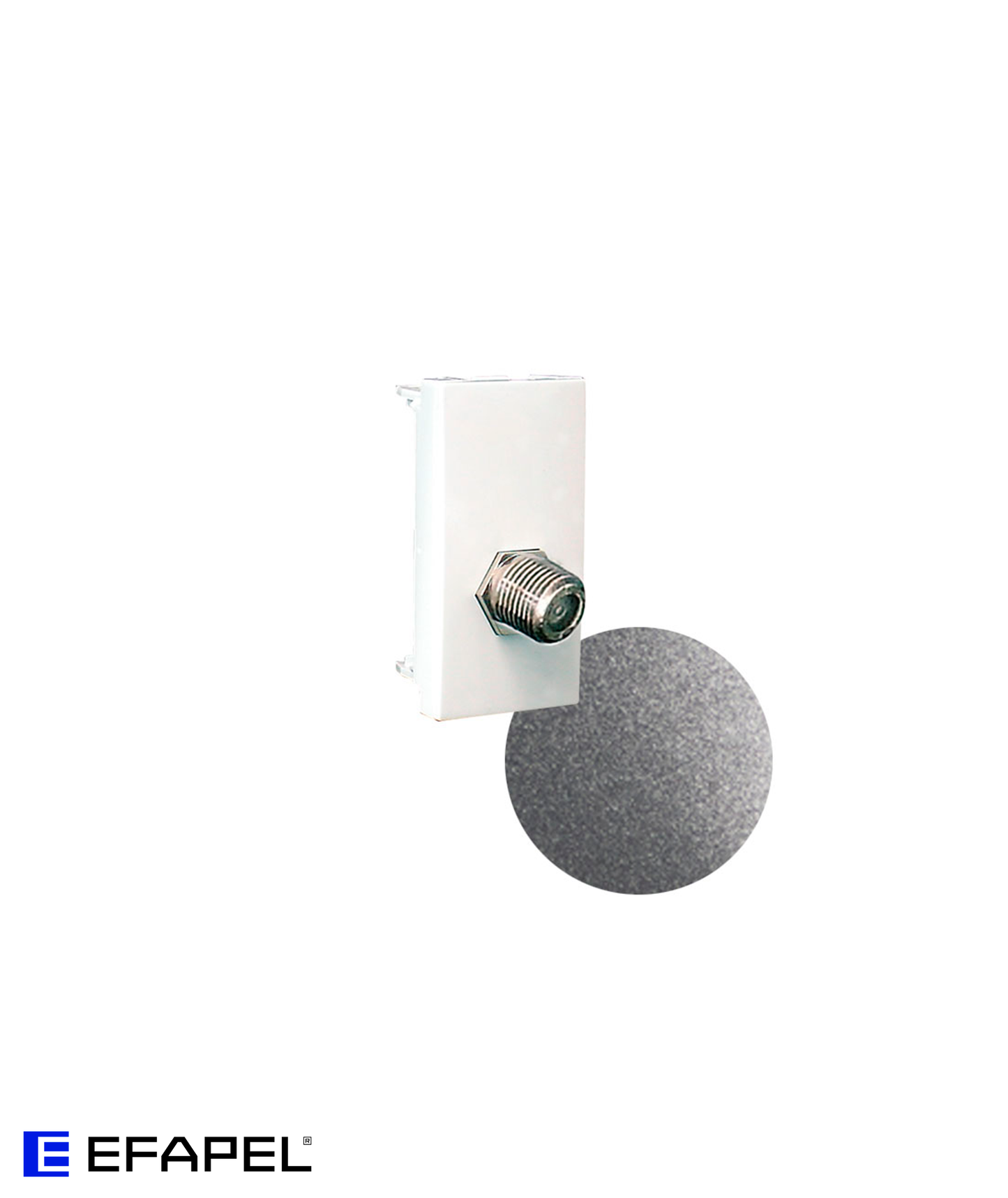 Módulo com Conetor Coaxial Tipo F 1 Módulo