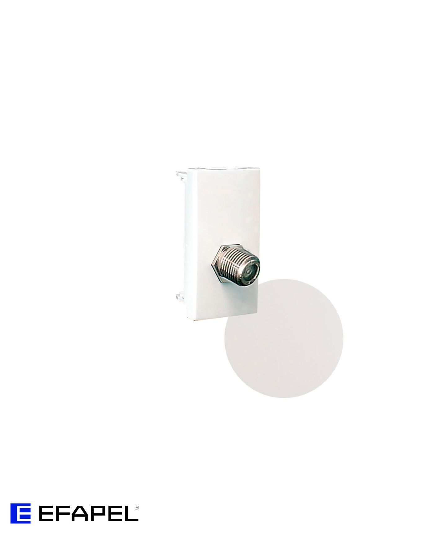 Módulo com Conetor Coaxial Tipo F 1 Módulo
