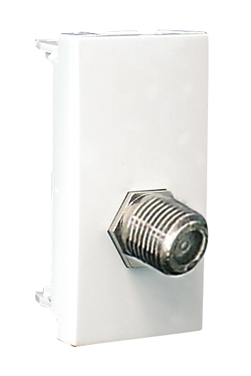 Módulo com Conetor Coaxial Tipo F 1 Módulo