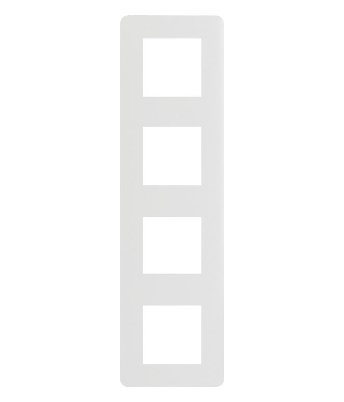 Espelho Quádruplo Branco Latina (horizontal/vertical)