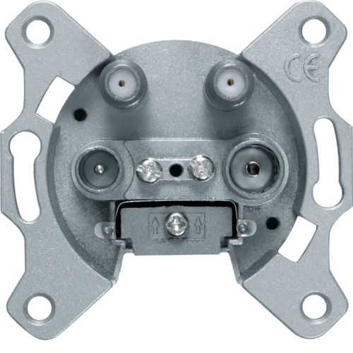 Tomada TV+FM+2xSAT Terminal