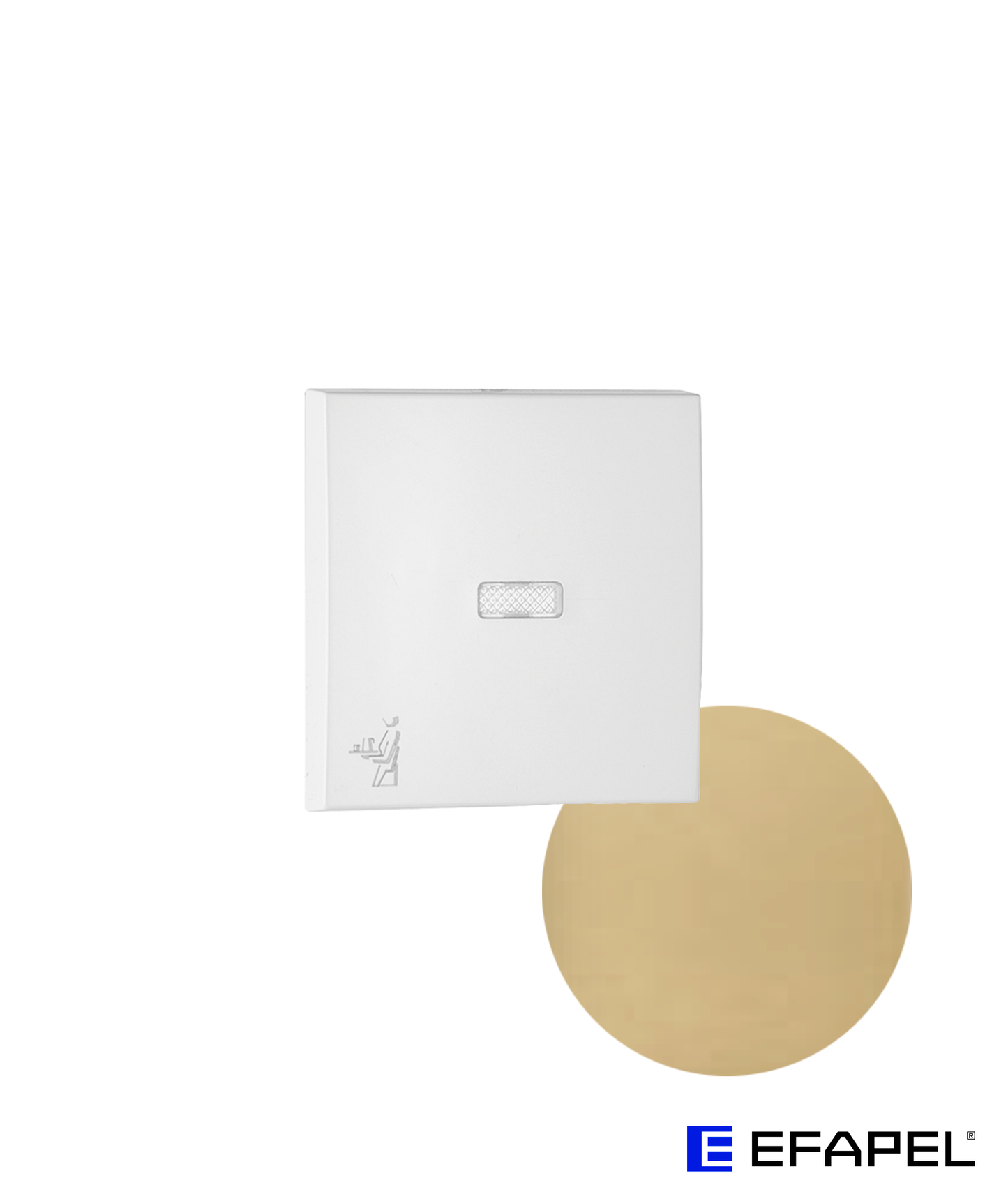 Tecla para Luminosos com Símbolo Empregada