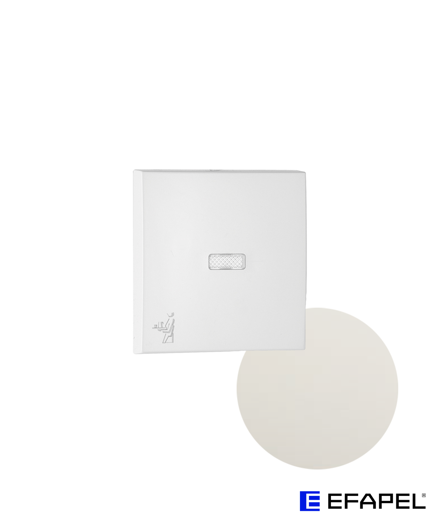 Tecla para Luminosos com Símbolo Empregada