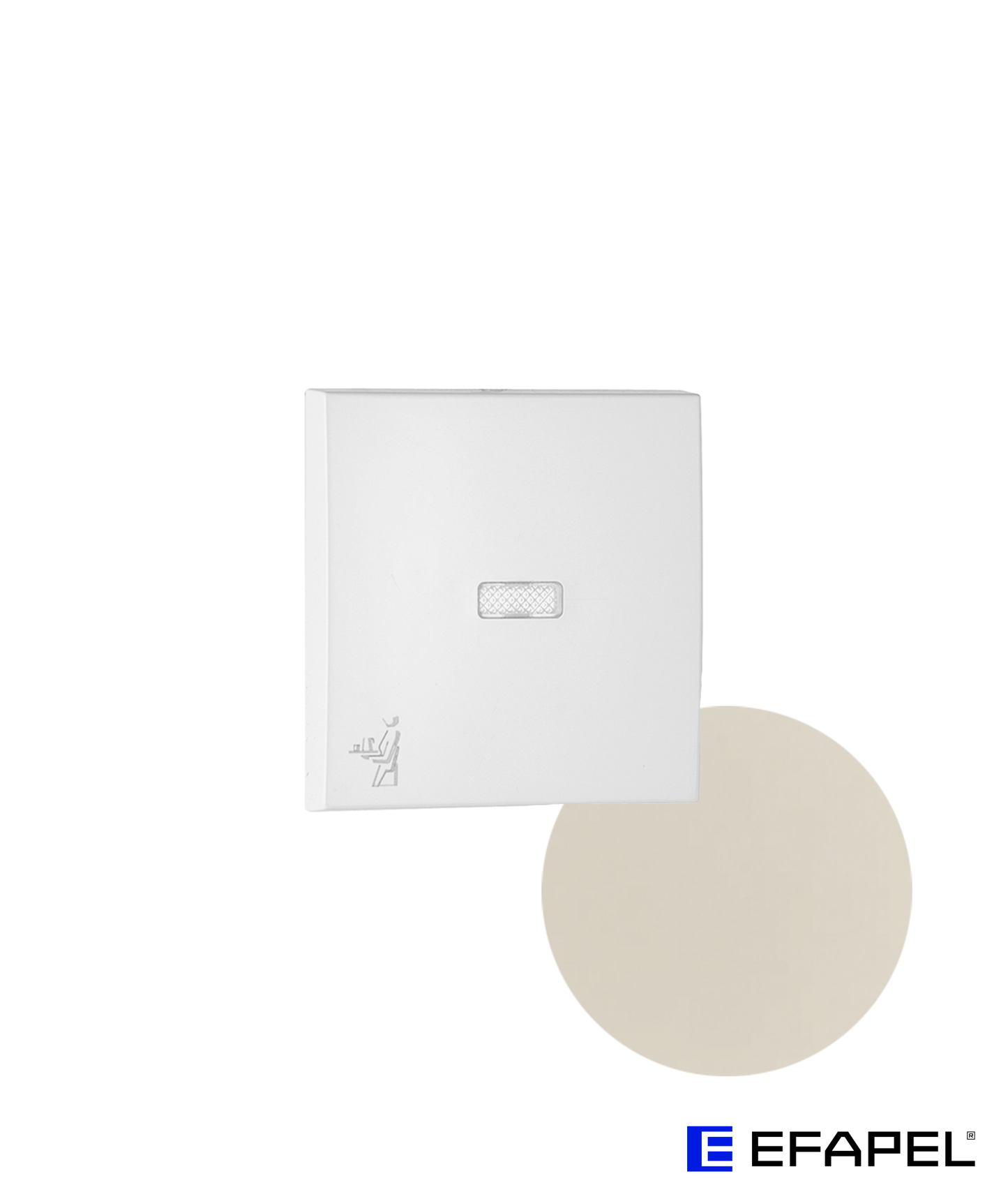 Tecla para Luminosos com Símbolo Empregada