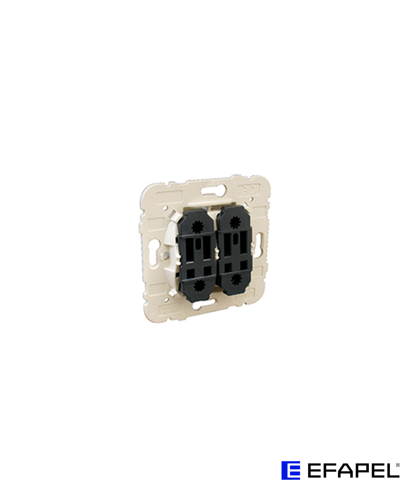 Botão Basculante Duplo Luminoso 12 V