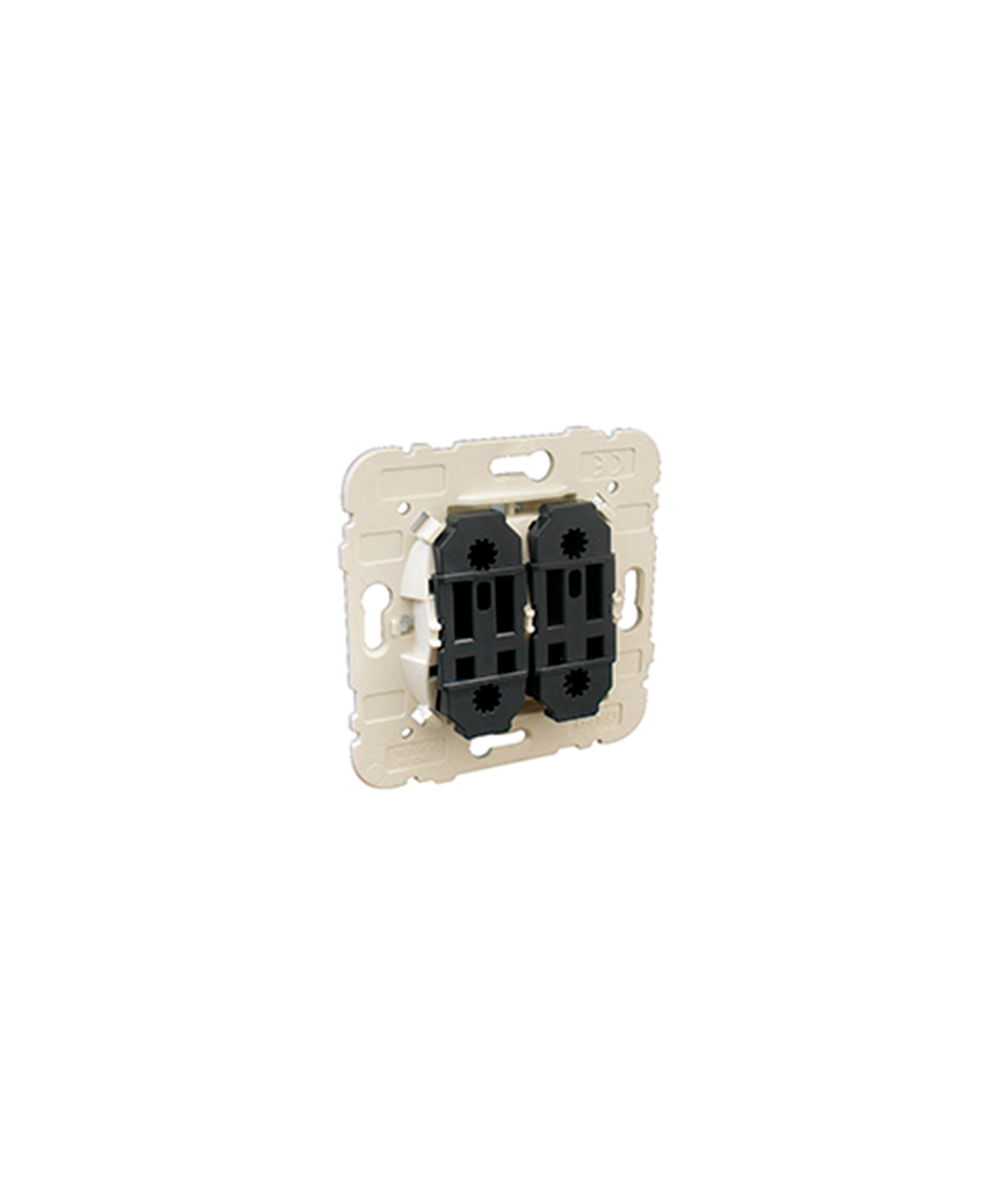 Botão Basculante Duplo Luminoso 12 V