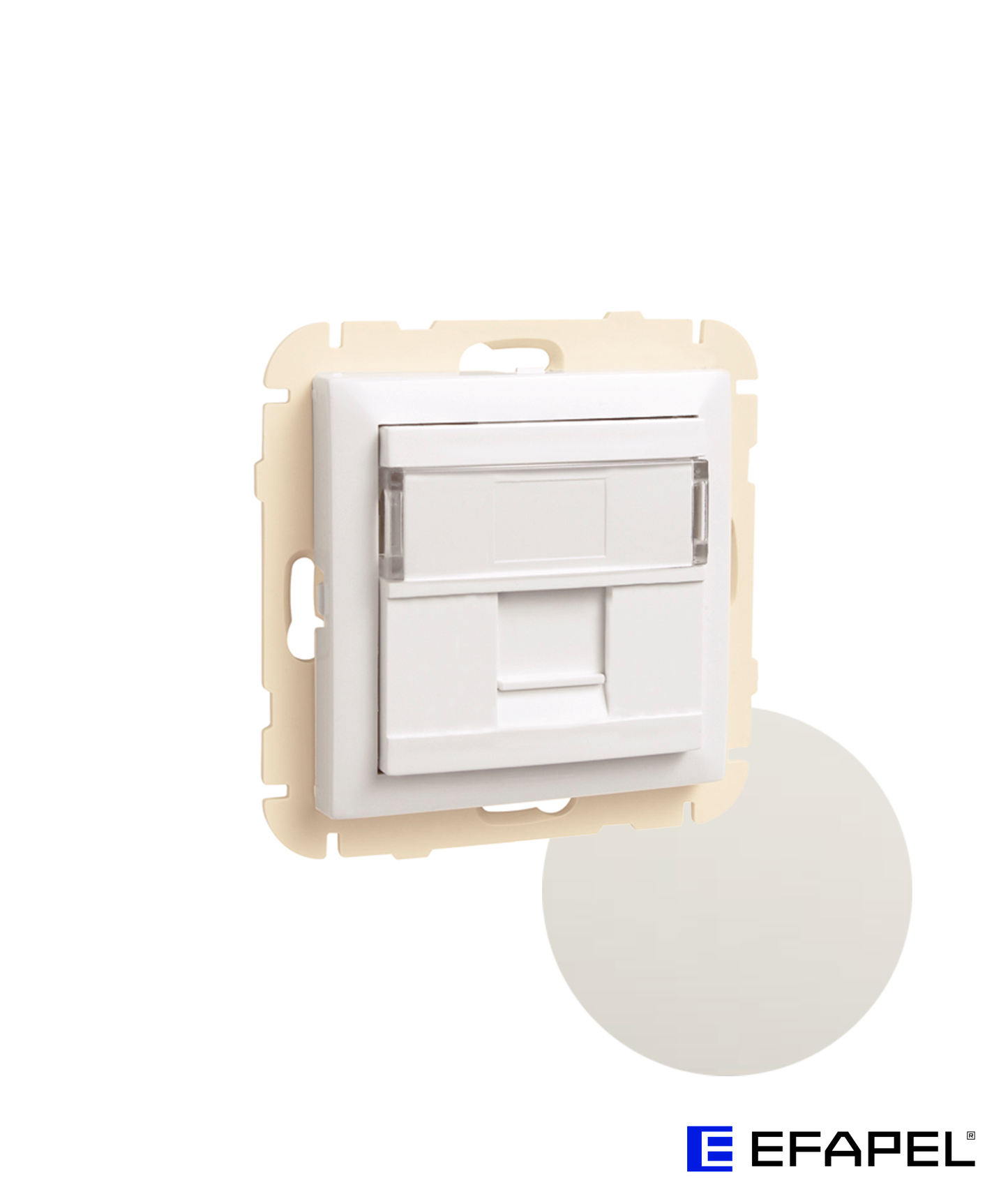 Aro com Módulo 1 Saída para Conetores RJ45
