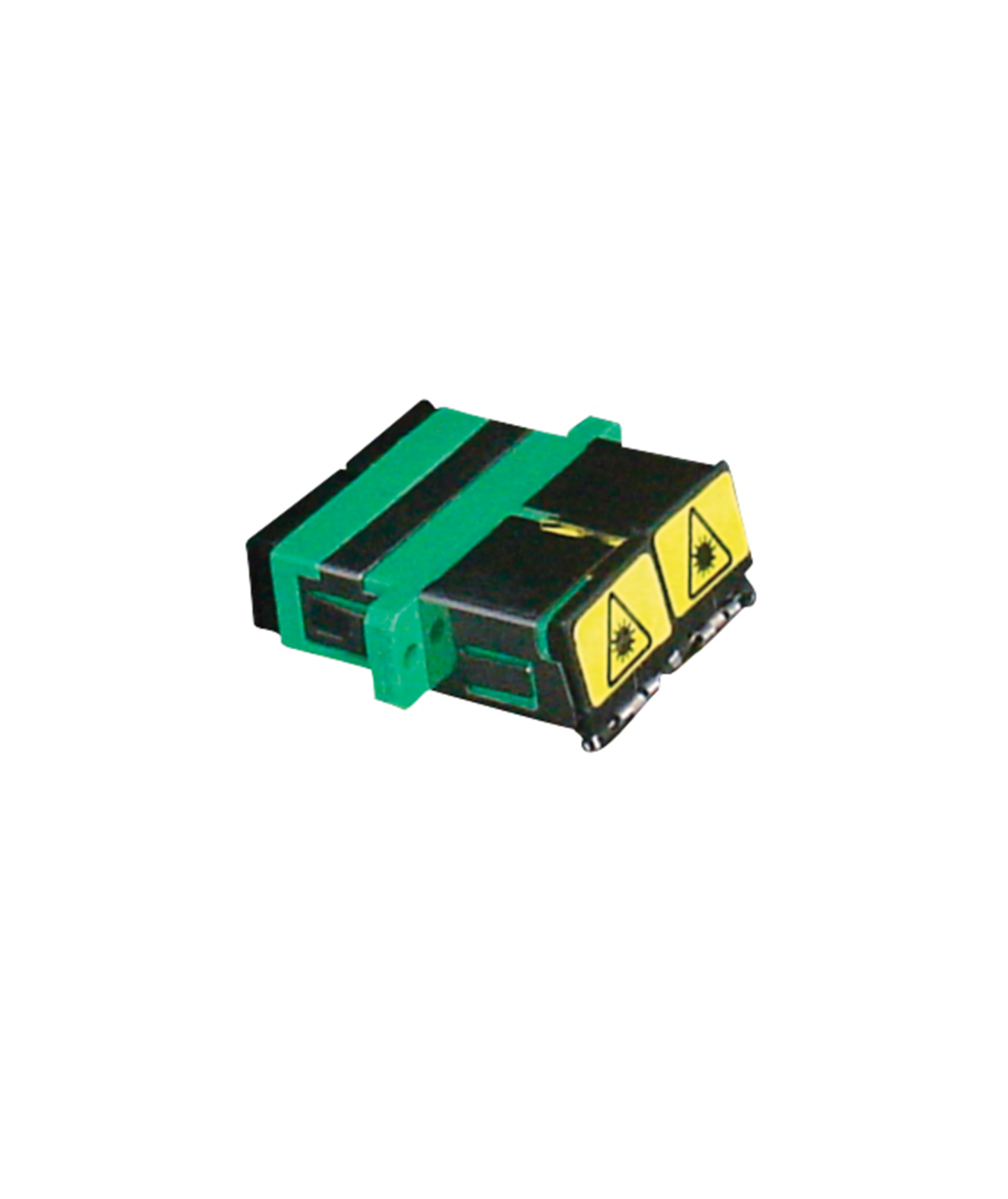 Acoplador para Conetores de Fibra Ótica SC APC Duplex