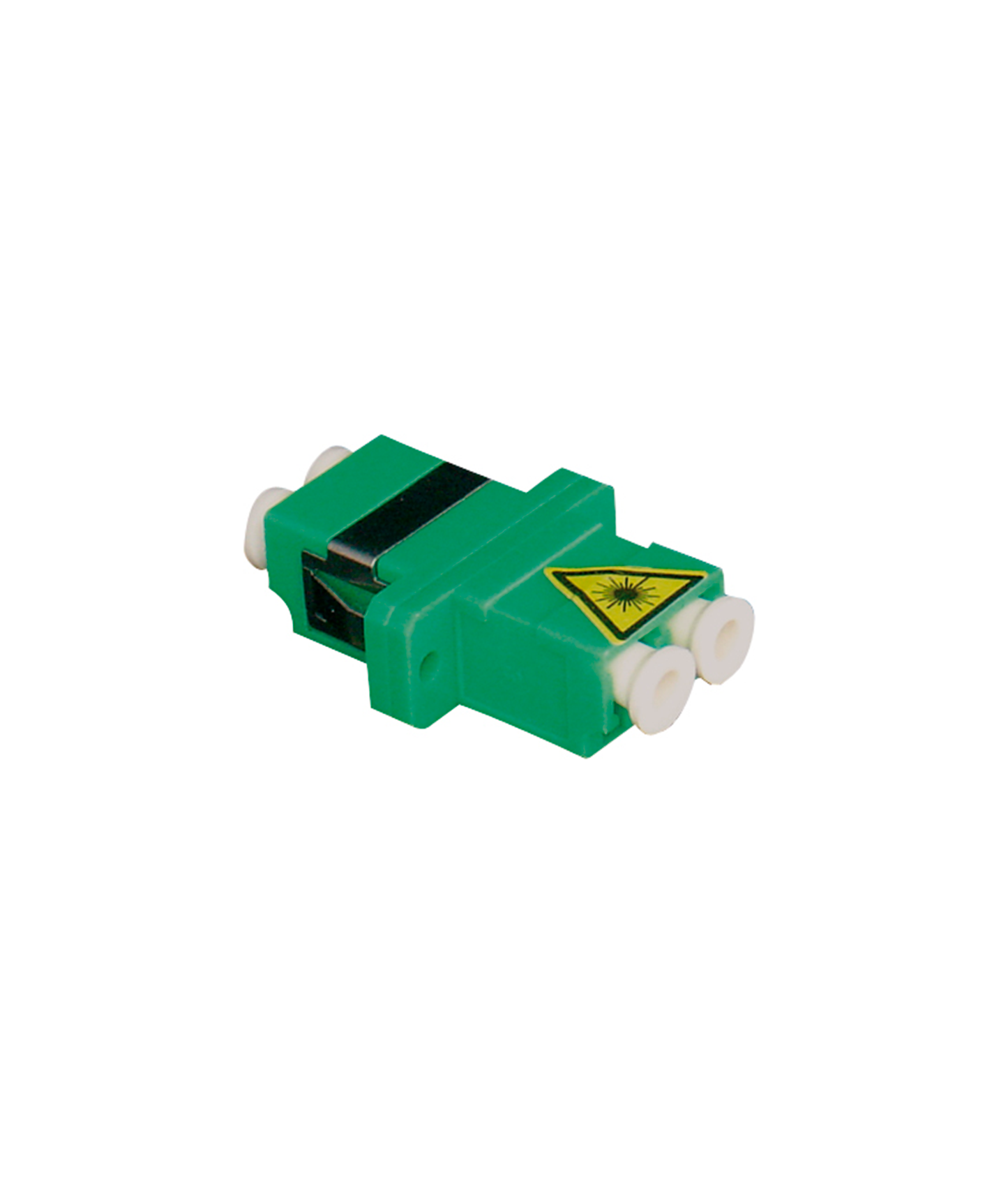 Acoplador para Conetores de Fibra Ótica LC Duplex