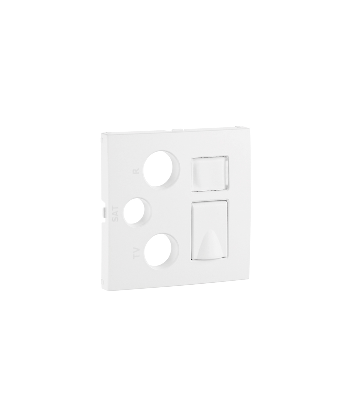 Centro para Tomadas Mistas R-TV-SAT-RJ45 / R-TV-SAT-RJ45-FO