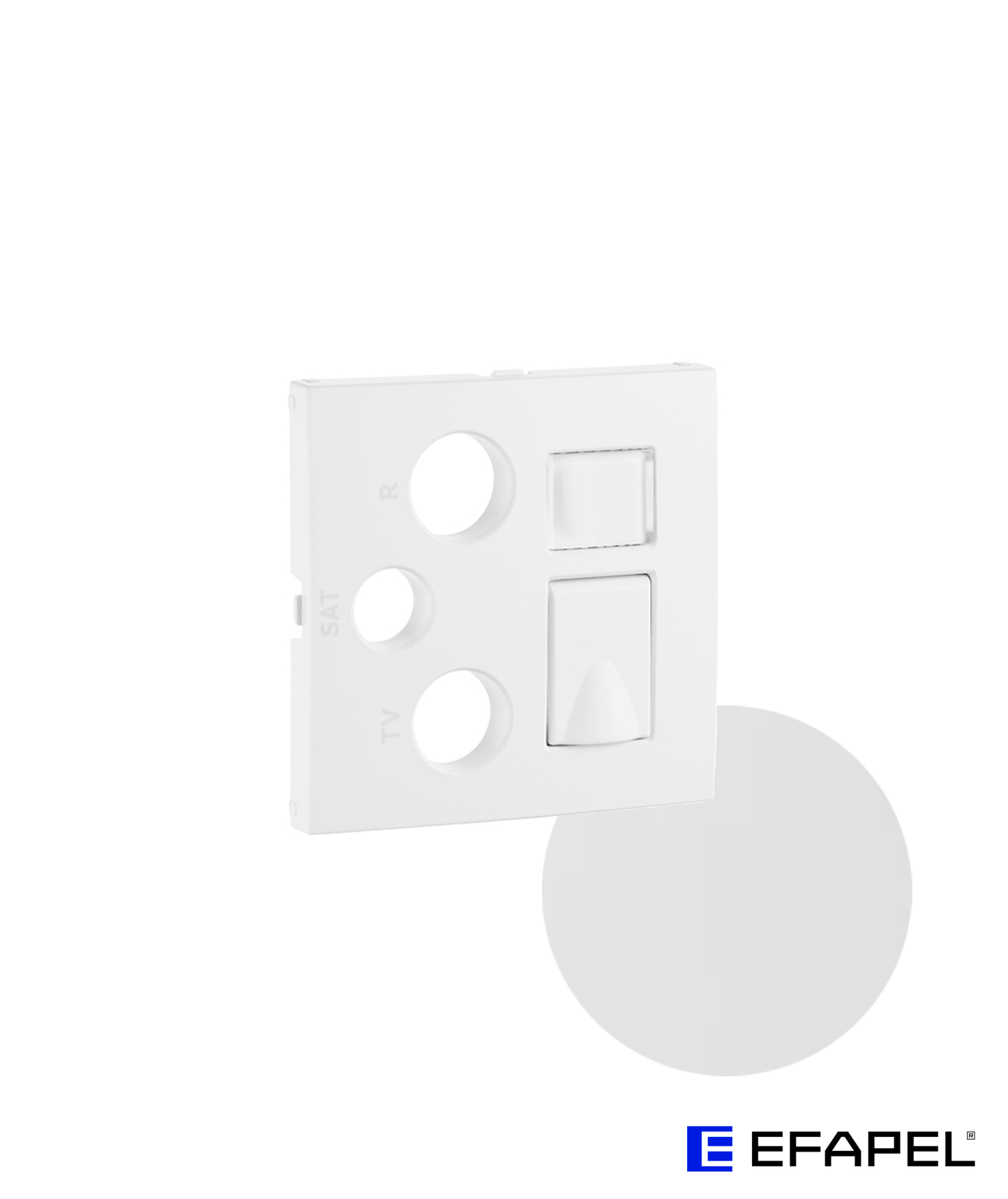 Centro para Tomadas Mistas R-TV-SAT-RJ45 / R-TV-SAT-RJ45-FO