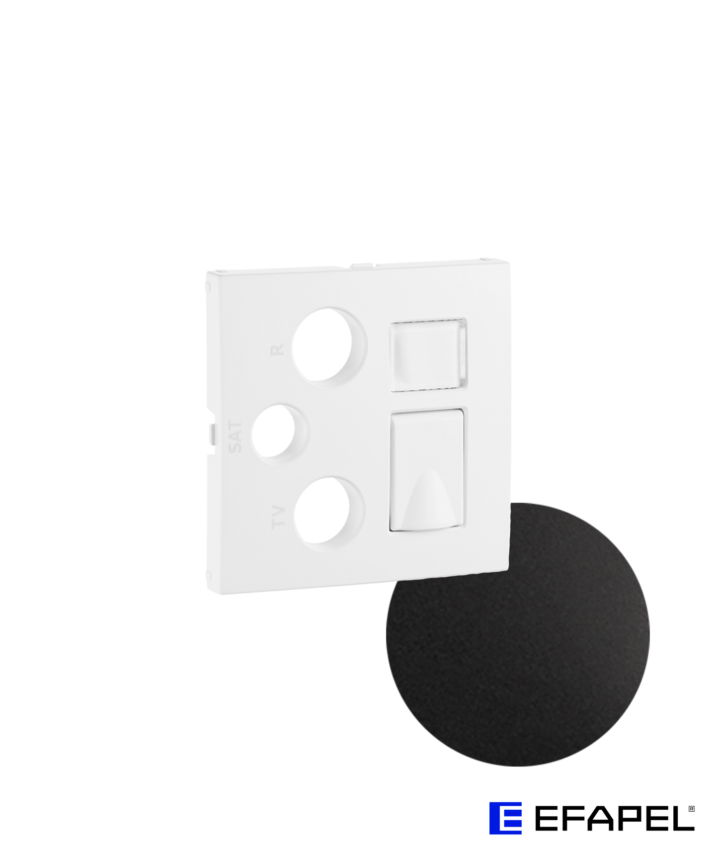 Centro para Tomadas Mistas R-TV-SAT-RJ45 / R-TV-SAT-RJ45-FO