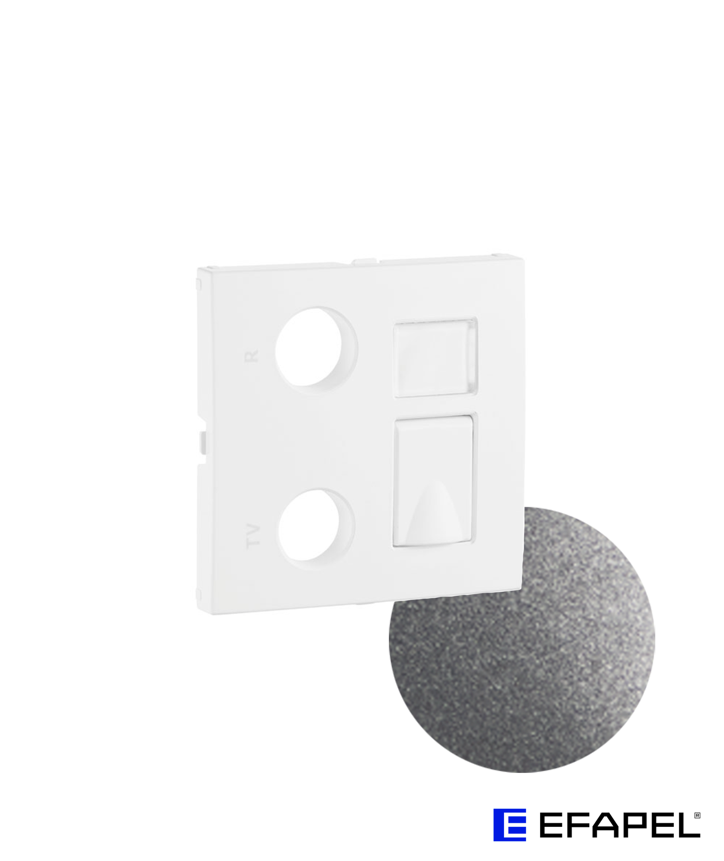 Centro para Tomadas Mistas R-TV-RJ45/R-TV-RJ45-FO