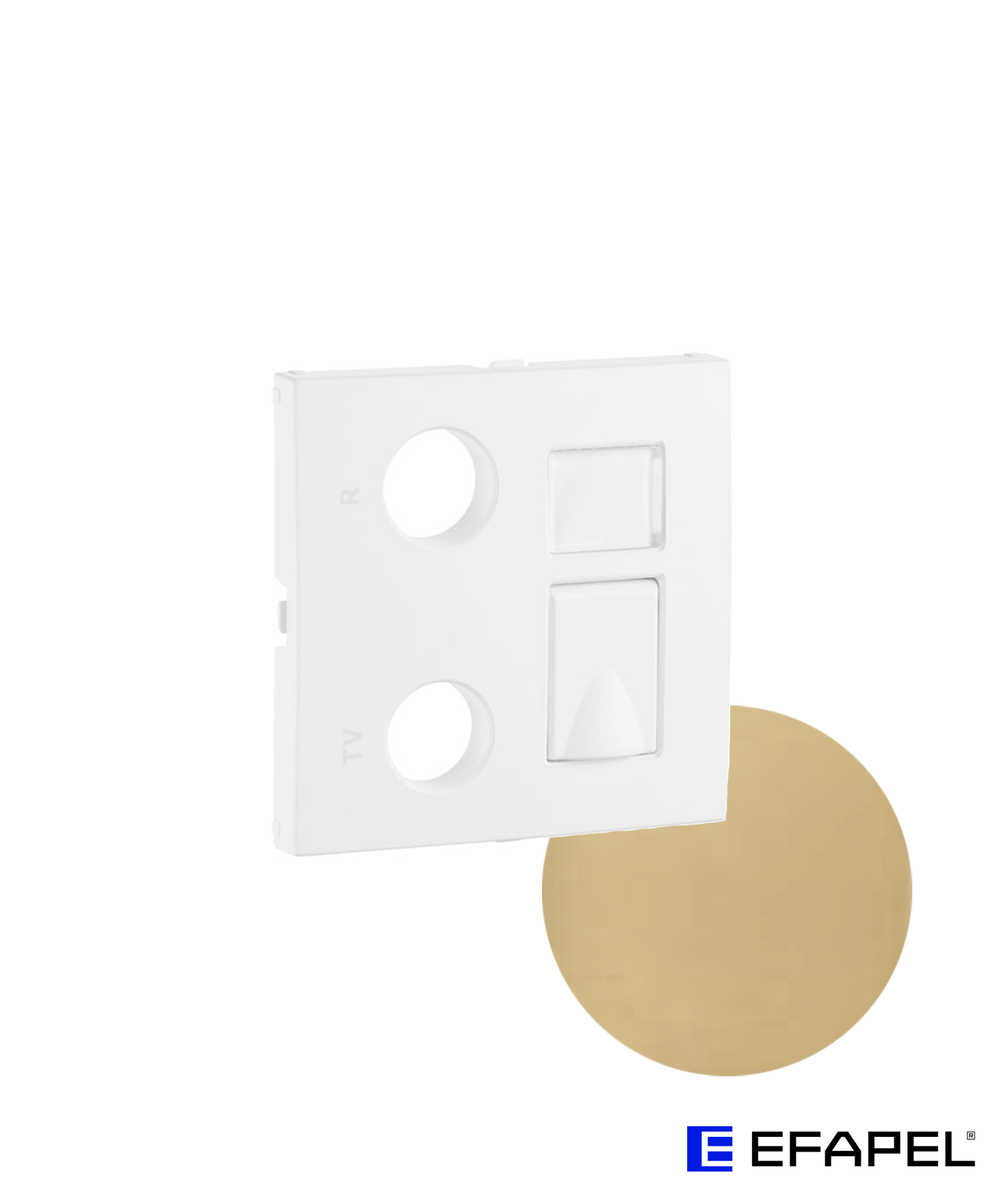 Centro para Tomadas Mistas R-TV-RJ45/R-TV-RJ45-FO