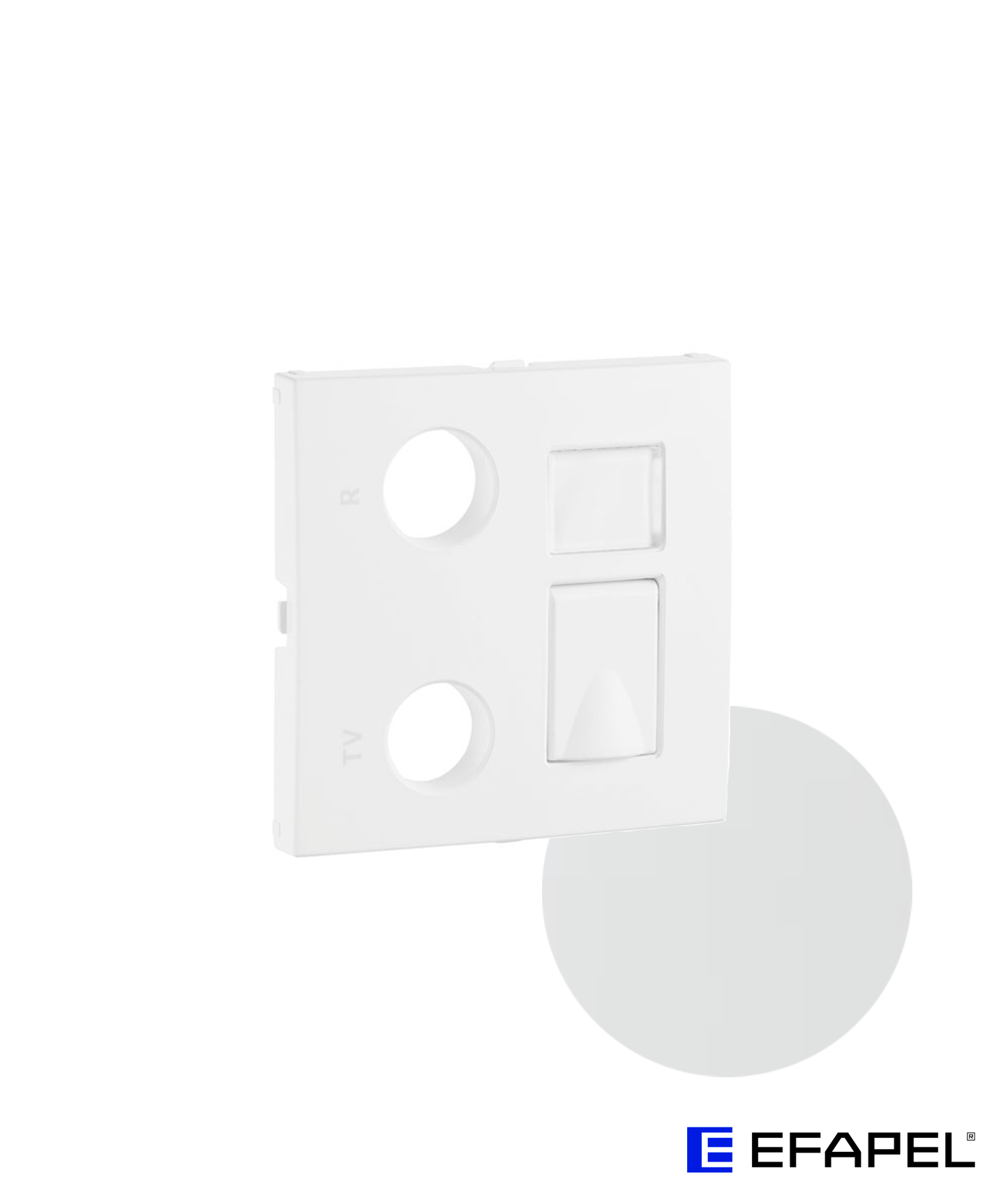 Centro para Tomadas Mistas R-TV-RJ45/R-TV-RJ45-FO