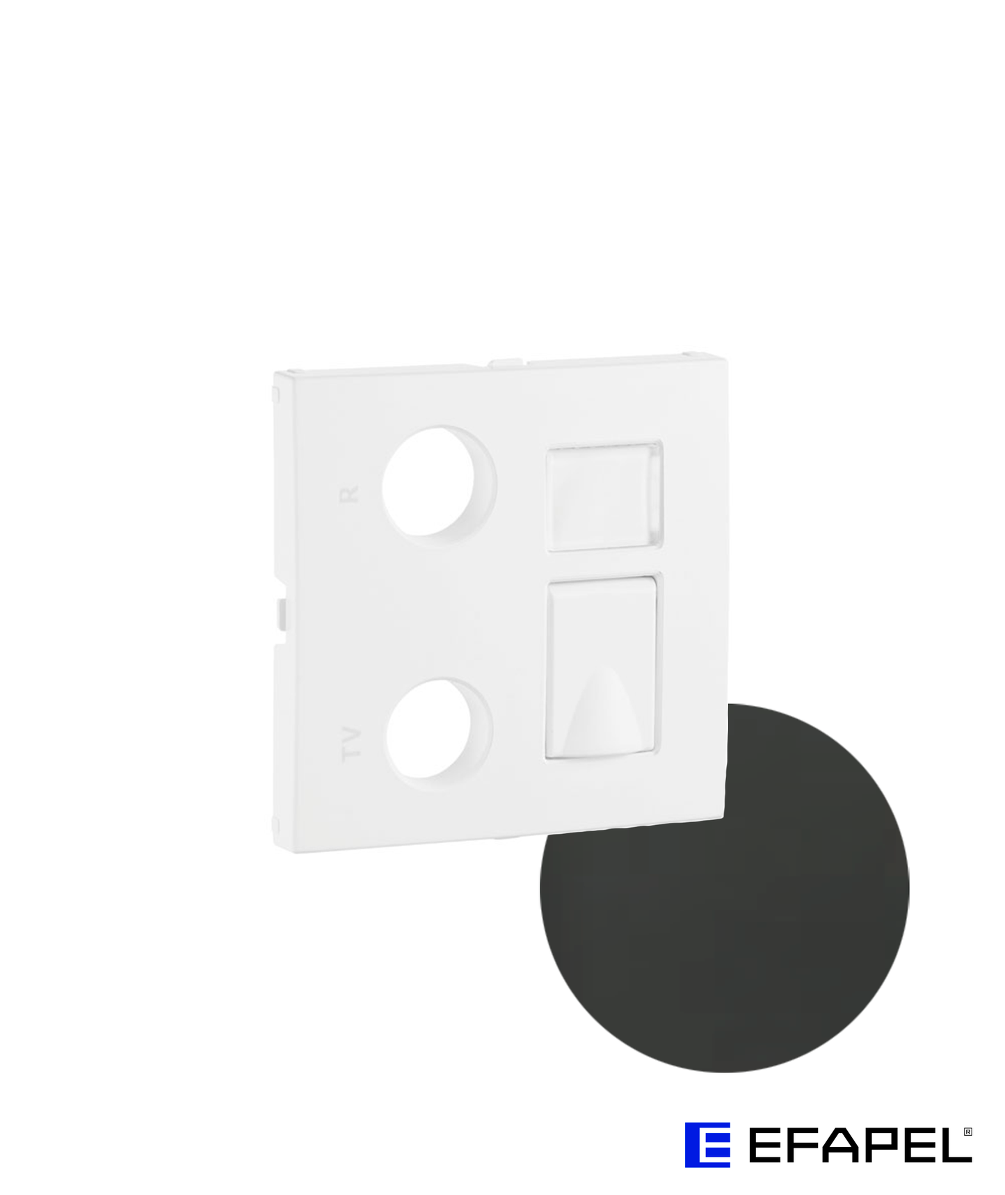 Centro para Tomadas Mistas R-TV-RJ45/R-TV-RJ45-FO