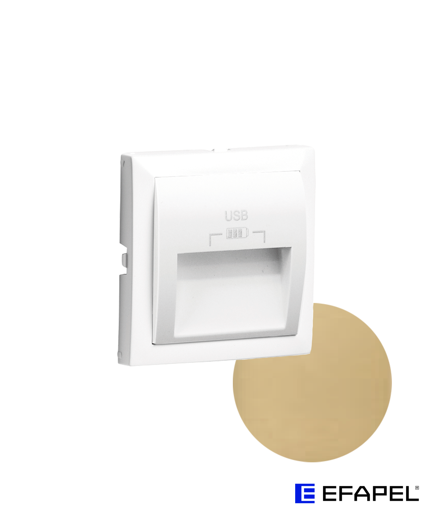 Centro para Carregador Duplo USB com Saídas a 20° Tipo A