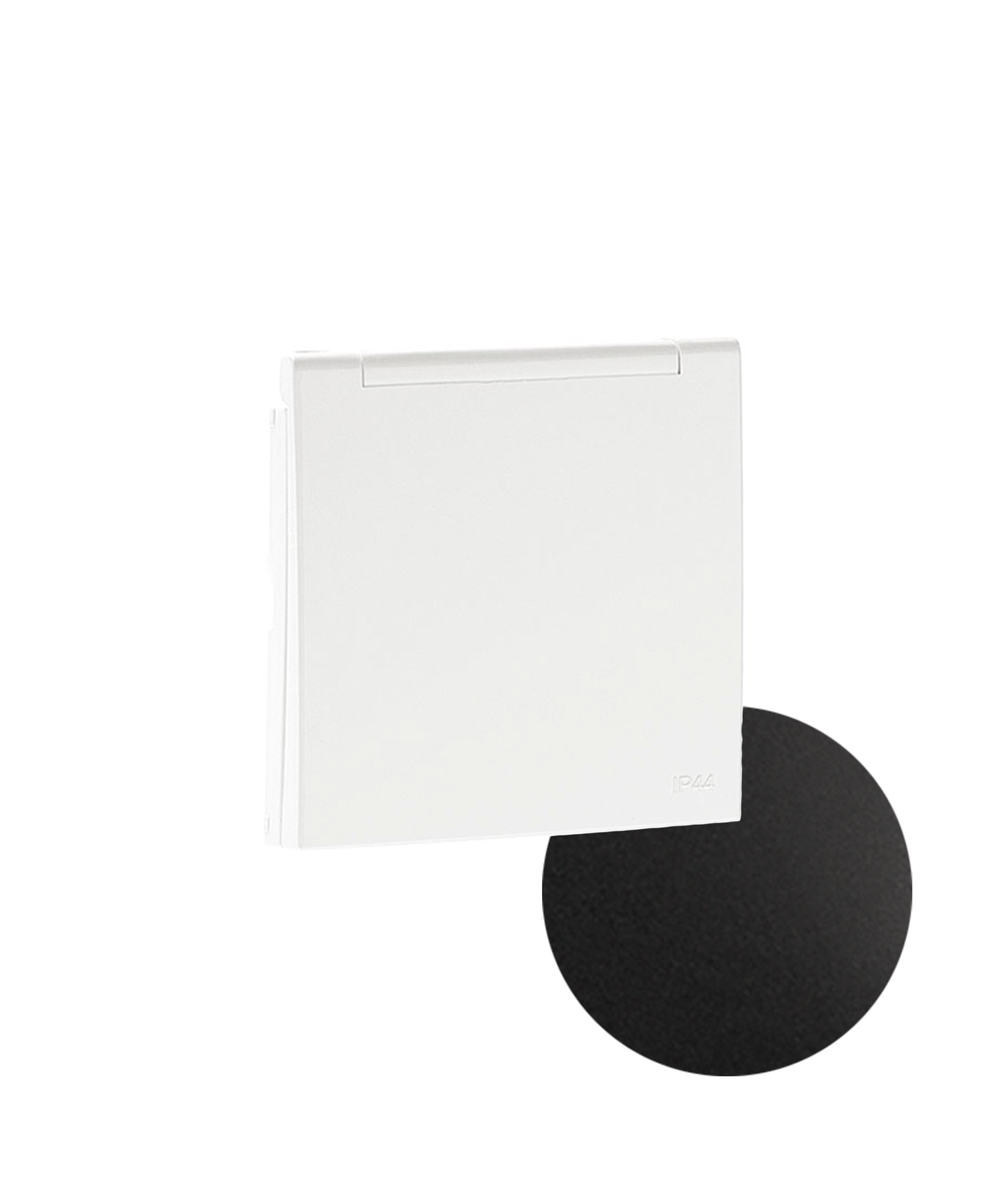 Centro Schuko com Tampa e Obturador (IP44)