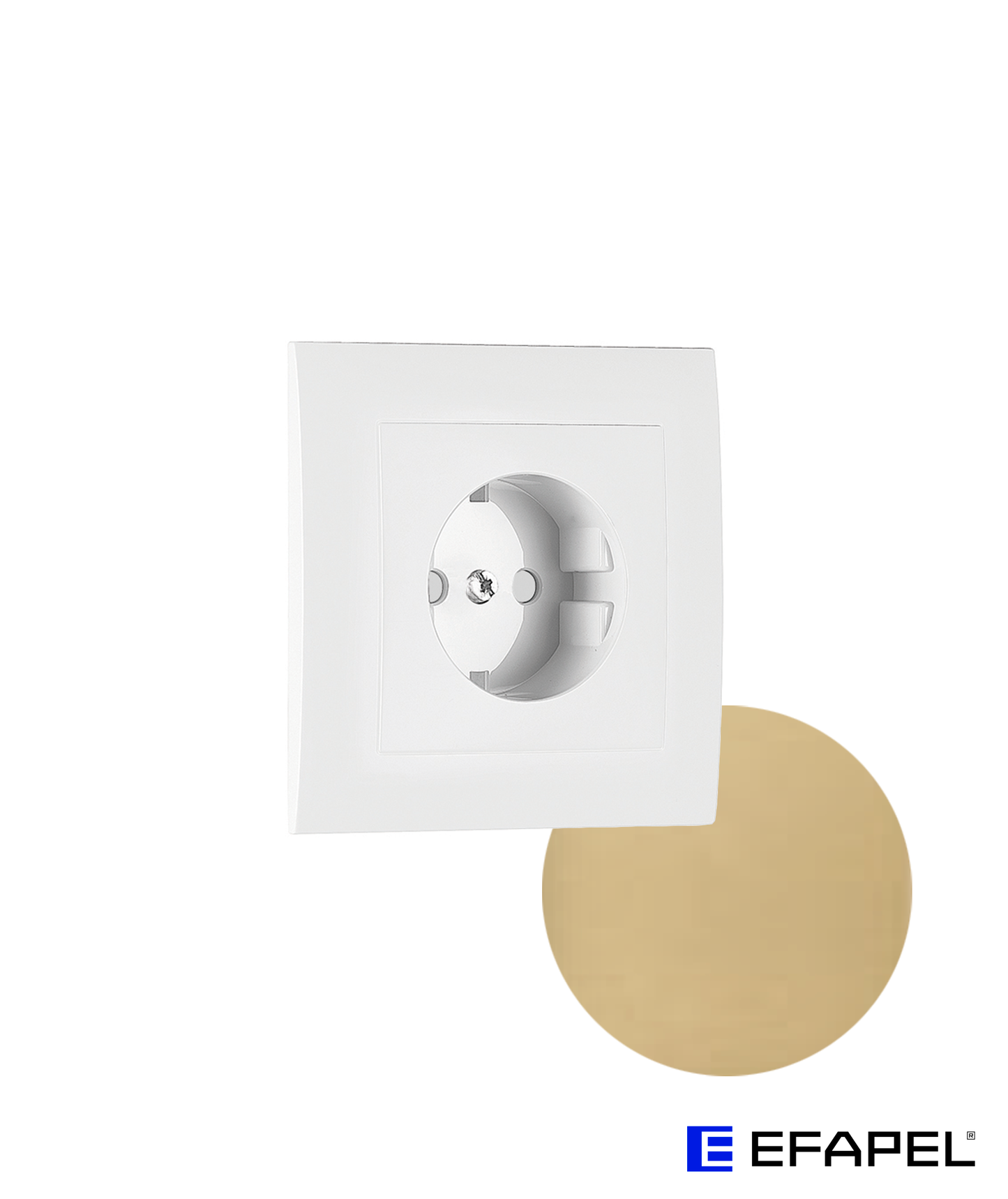 Espelho Schuko Monobloco com Obturador