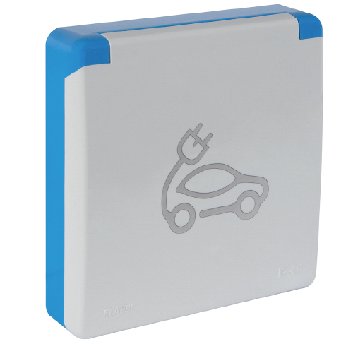 Tomada Schuko Embeber para Carregamento VE (16A-250V)