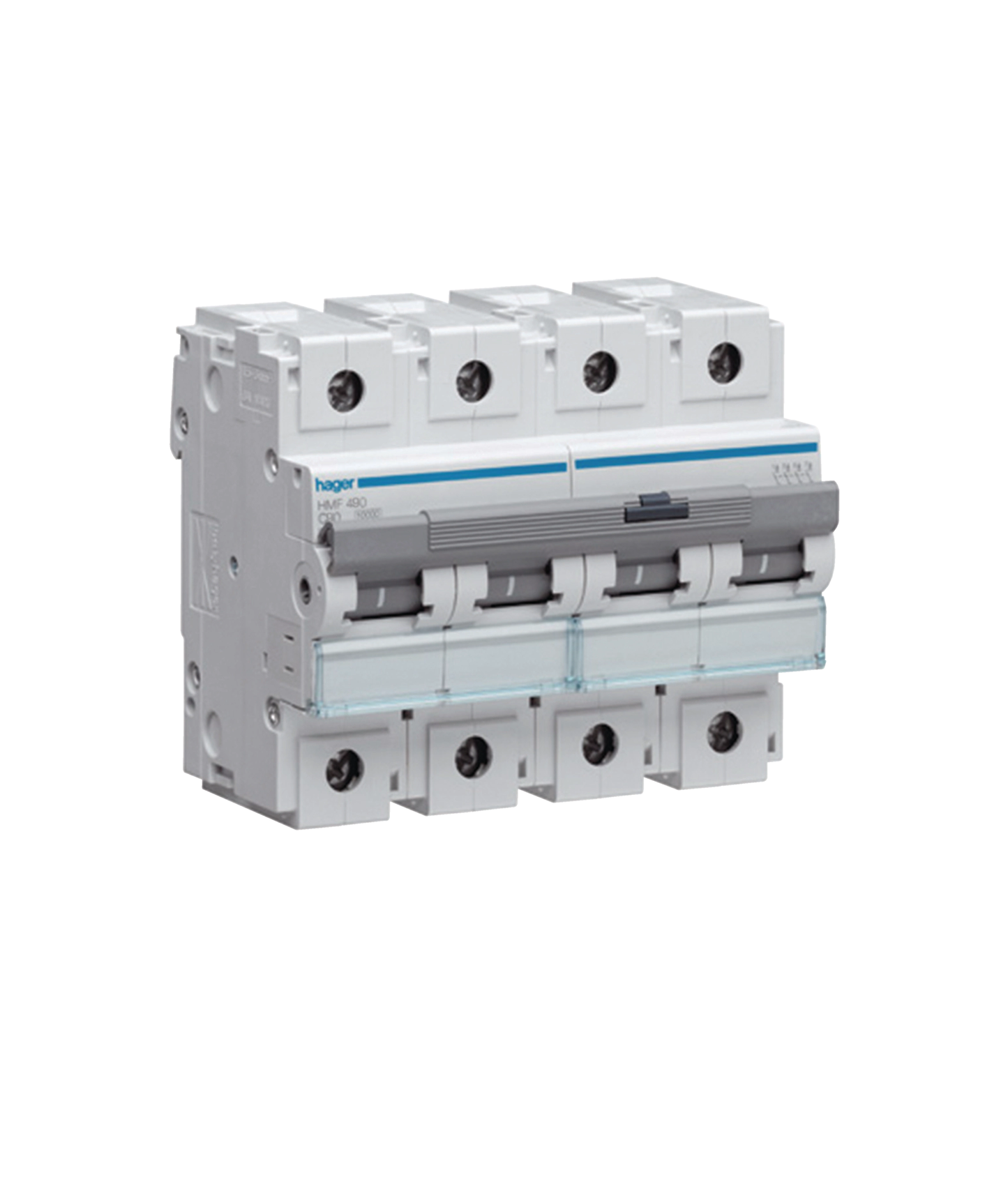 Disjuntor 4P 100A C 10kA 6 Módulos