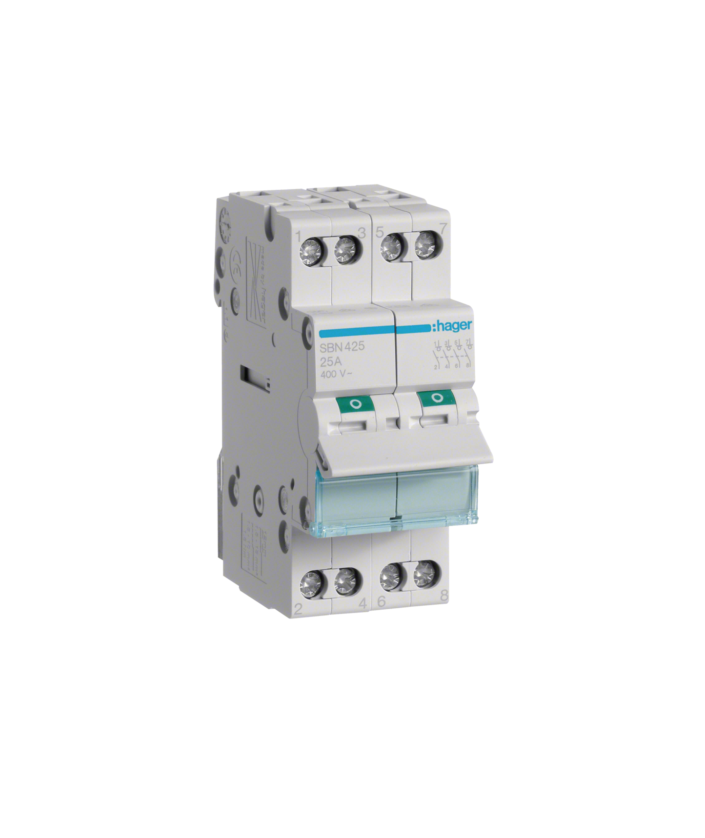 Interruptor Modular 4P 25A