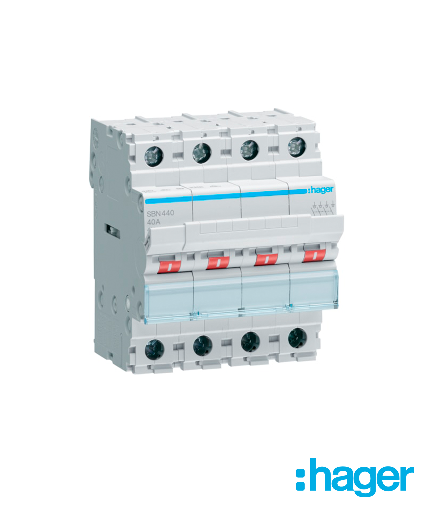 Interruptor Modular 4P 40A