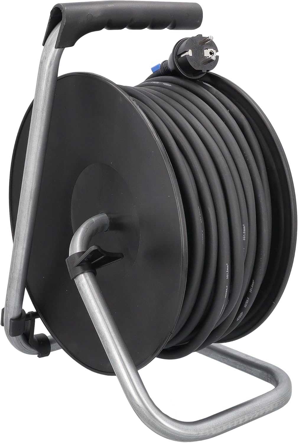 Enrolador 320mmØ H07RN-F 3G2,5 c/3 Tomadas Schuko e Cabo 40 metros