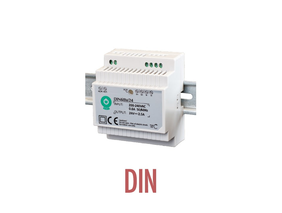 Fonte de Alimentação DIN - 24V