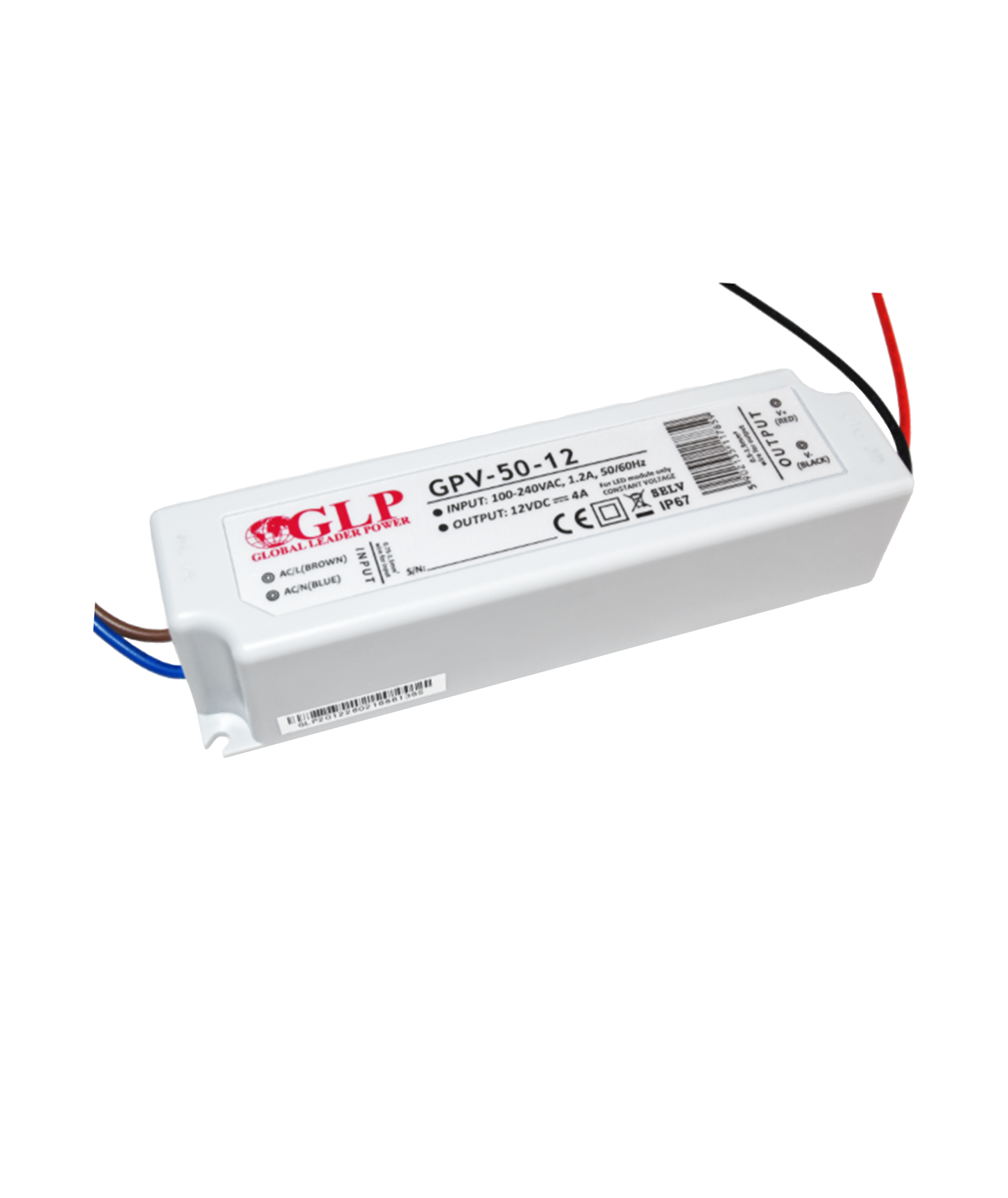 Fonte de Alimentação GPV - 12V IP67