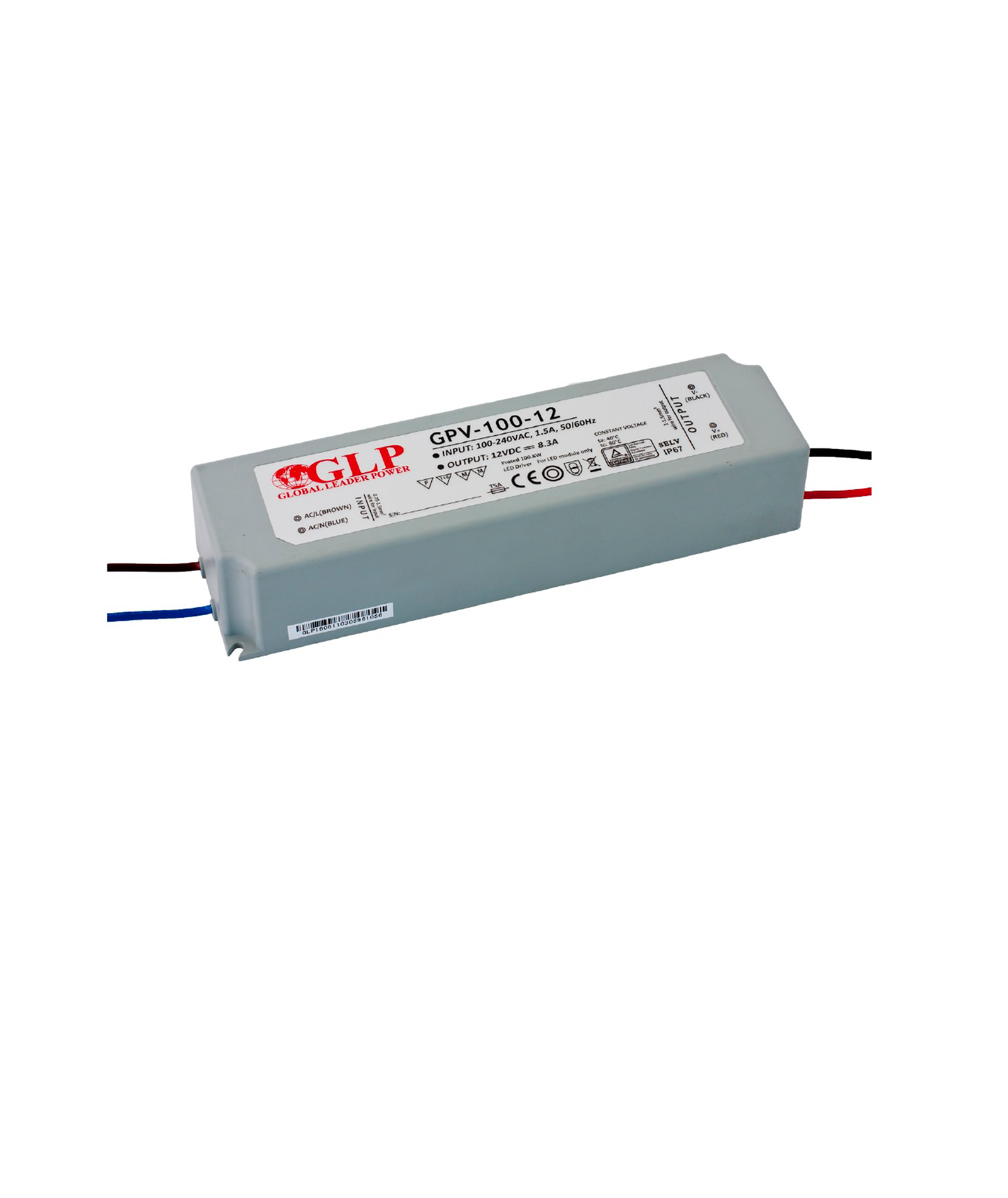 Fonte de Alimentação GPV - 12V IP67