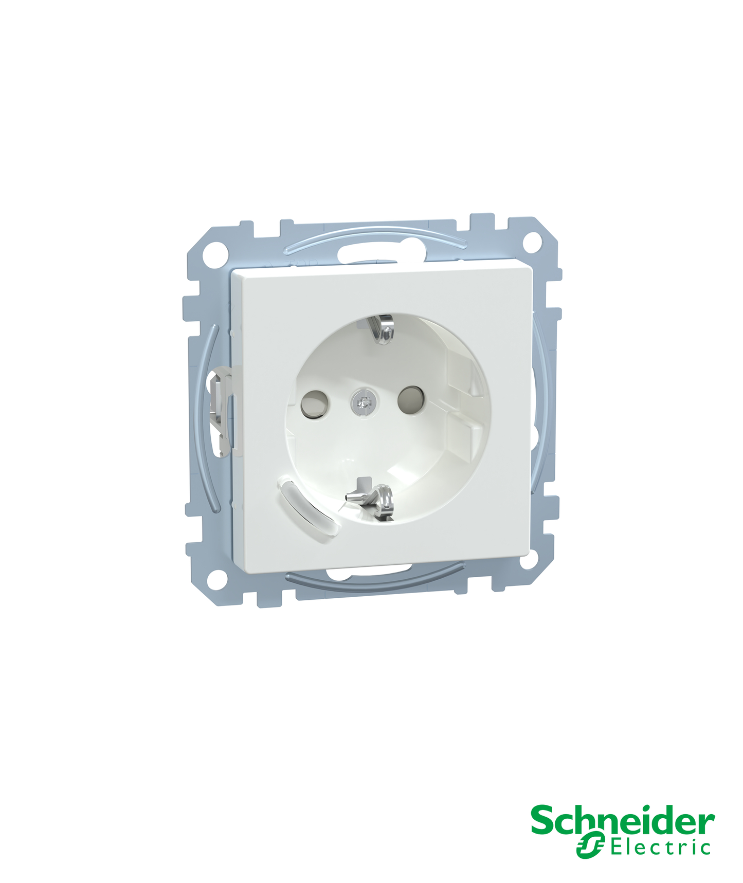 Tomada Encastrar M-Elegance Wiser Branco Ativo