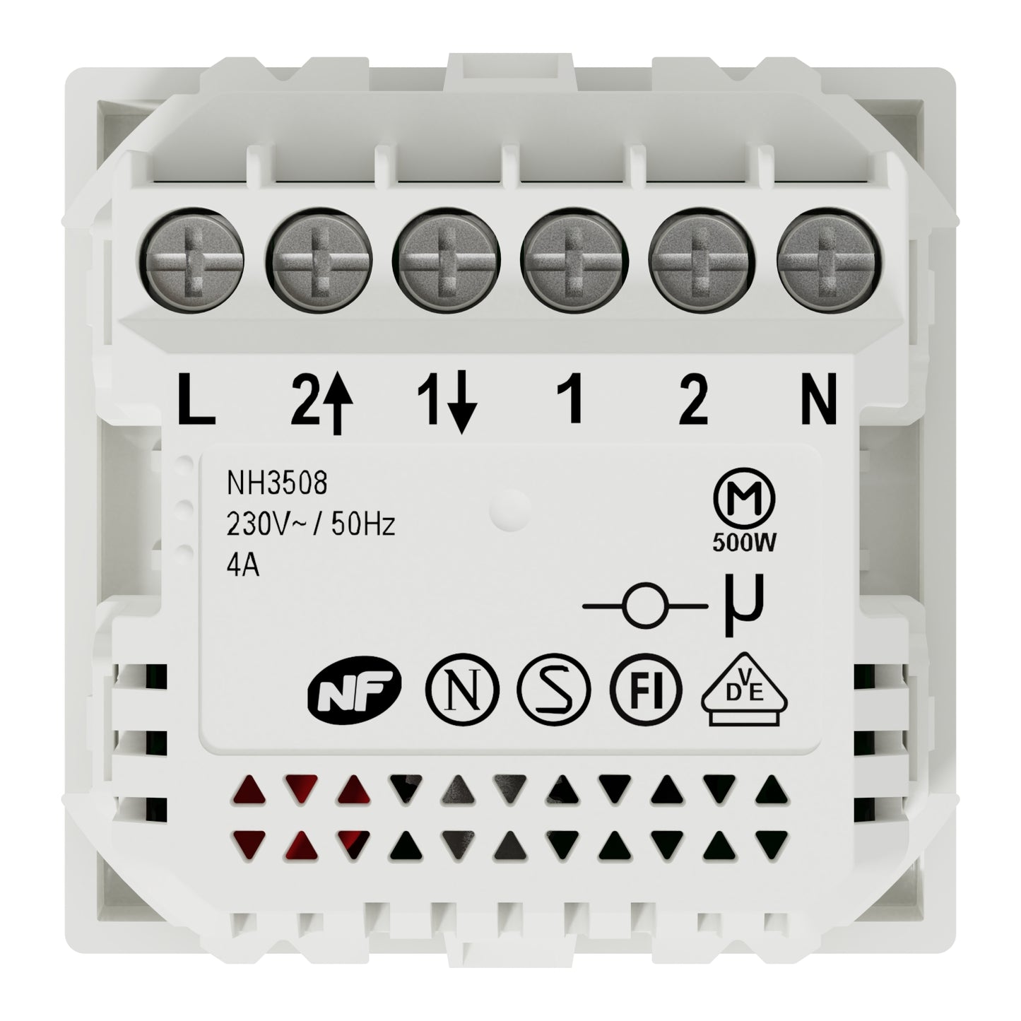 Interruptor de Estores Nova Unica Branco Wiser