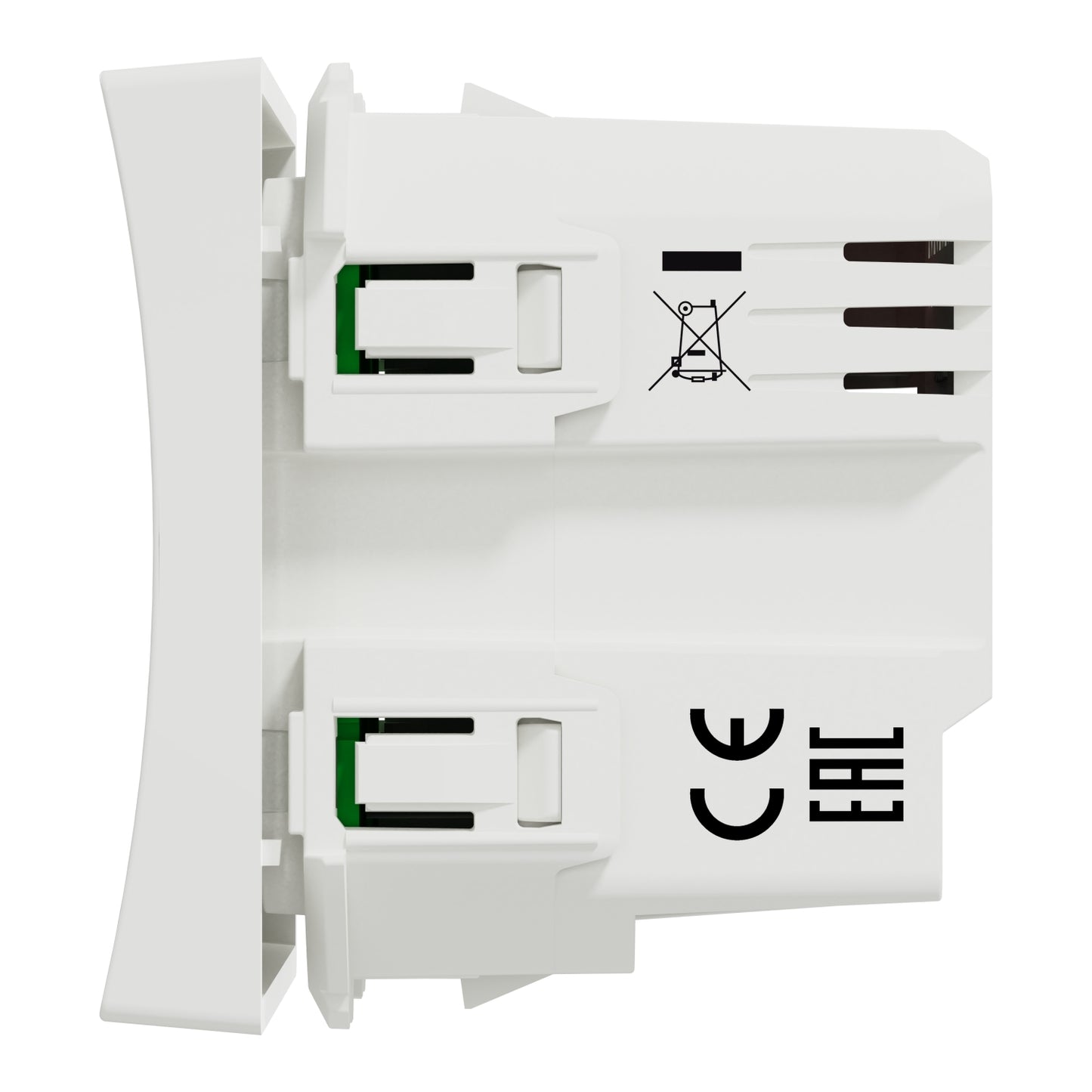 Interruptor de Estores Nova Unica Branco Wiser