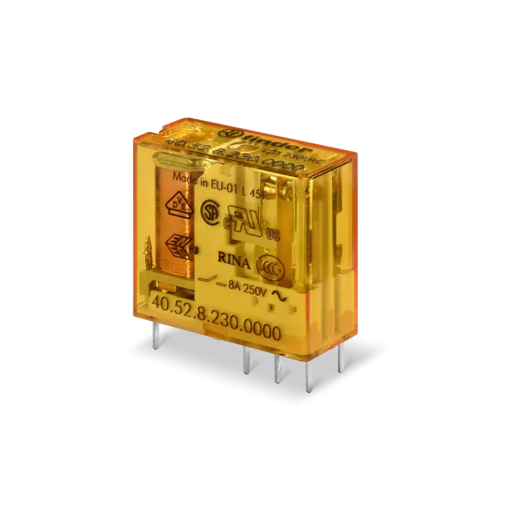 Relé 230V AC Finder c/2 Contactos