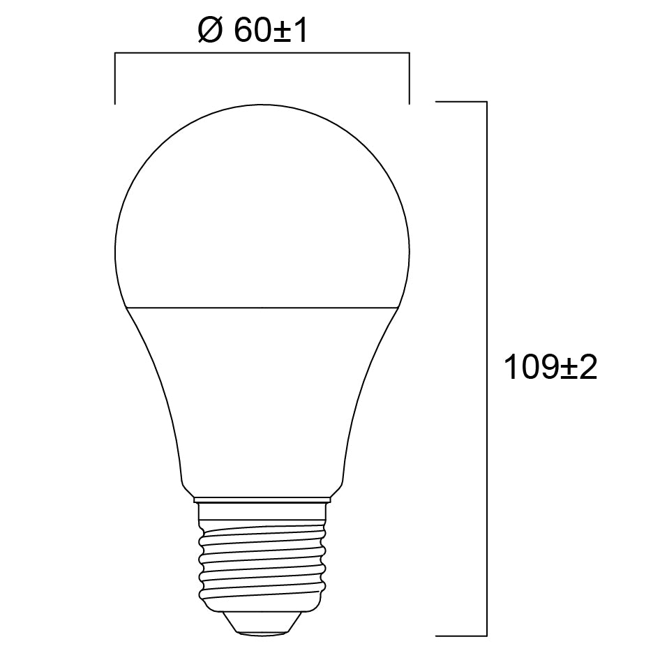 ToLEDo GLS 13W 1521LM E27 (2700K/4000K/6500K)