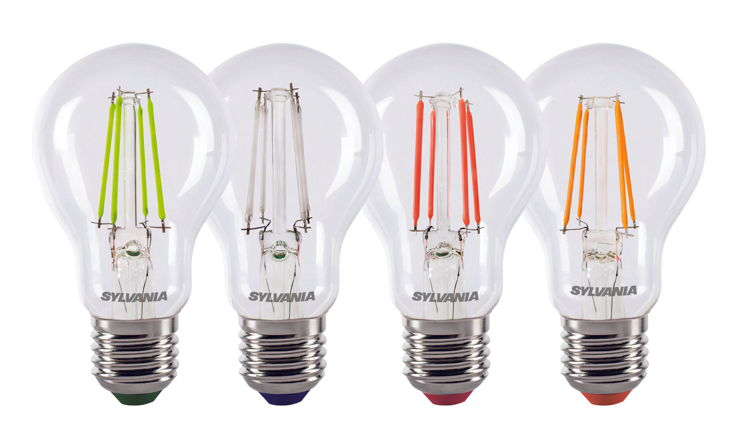 Conjunto 4 Cores ToLEDo Retro Chroma A60 4W E27