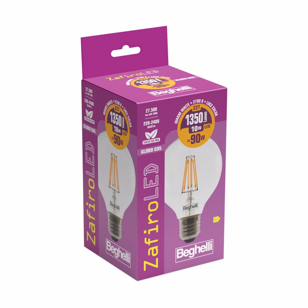 Globo Zafiro LED 56445 10W E27 2700K
