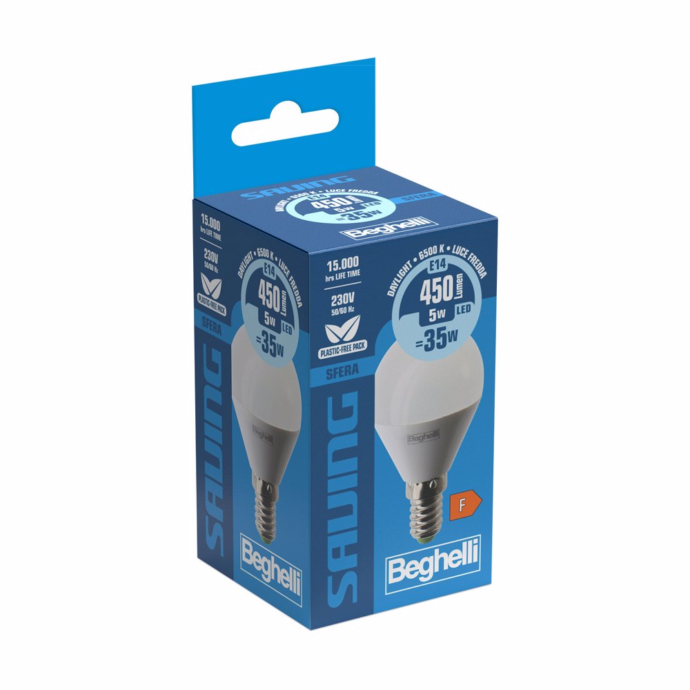 Sfera Saving LED 56987 5W E14 6500K