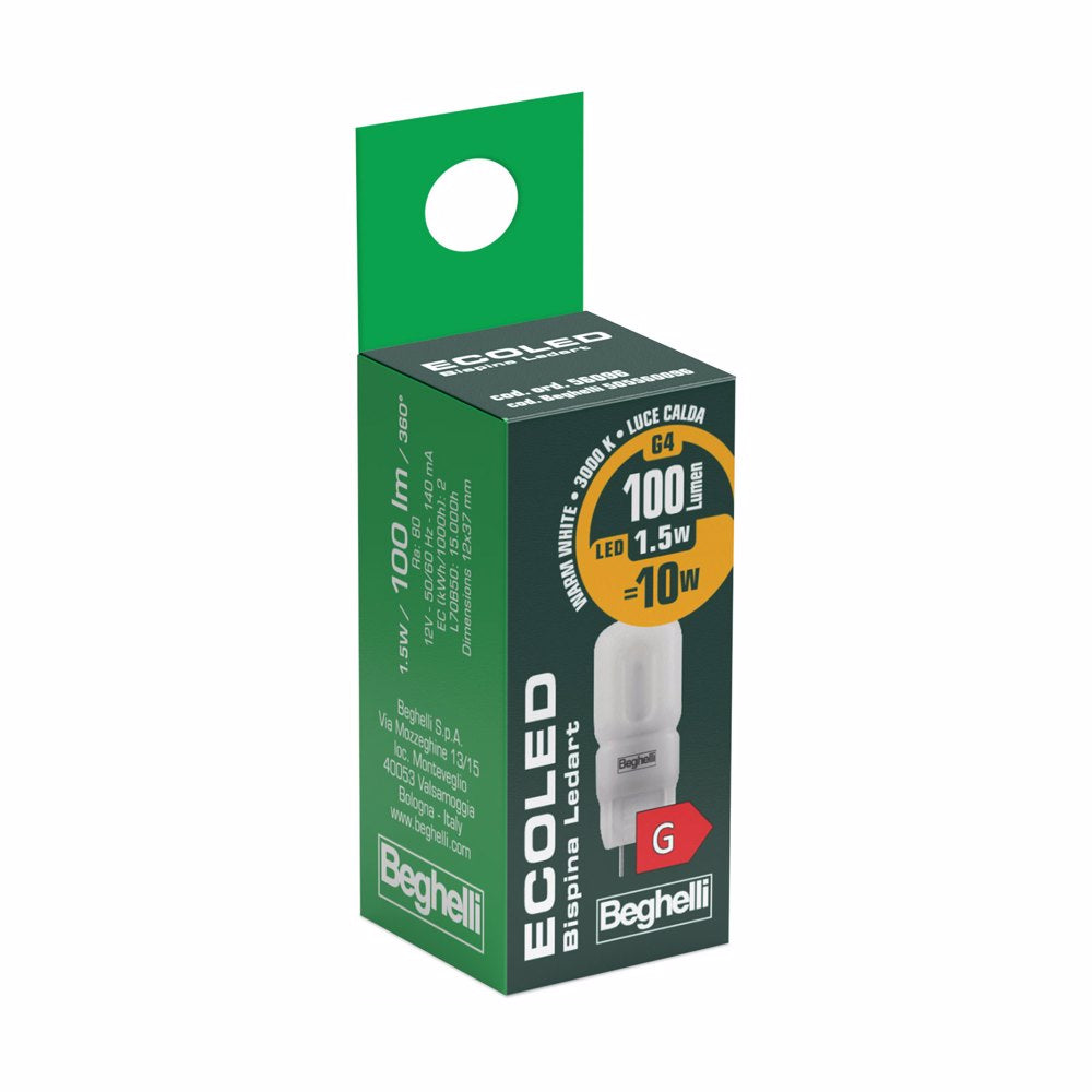 G4 LEDART Eco LED MR16 1.5W 12V (3000K/4000K)
