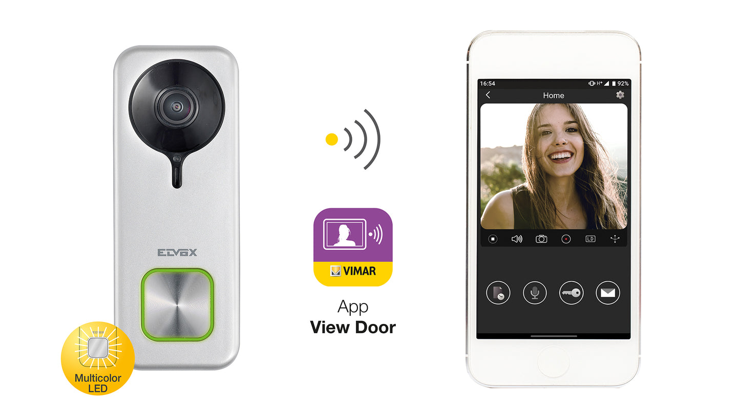 Kit Videoporteiro Elvox Instalação em Calha DIN