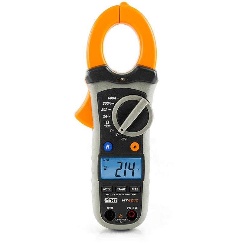 Pinça Amperimétrica HT4010 (AC 600A) CAT III